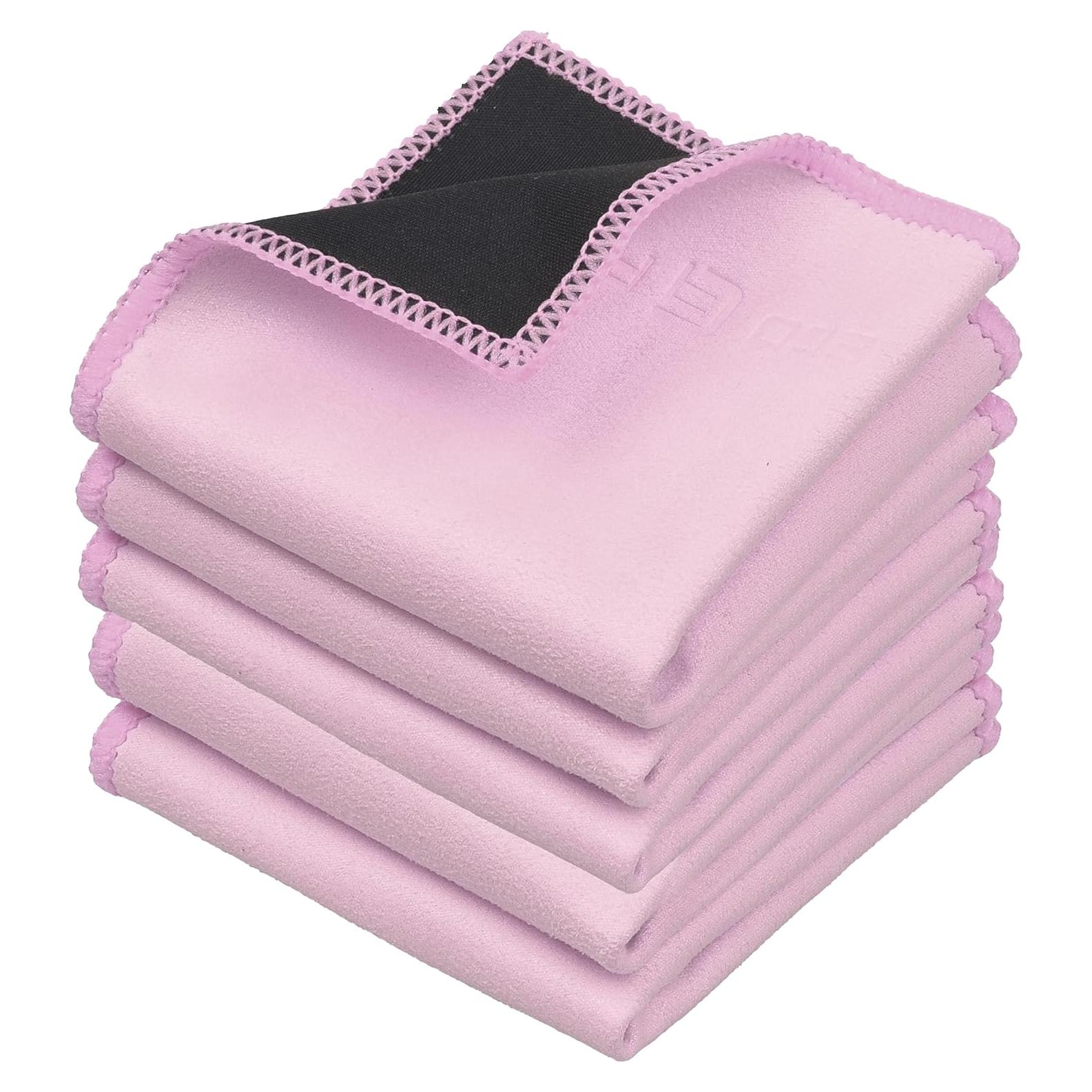 Paños de limpieza Eco-Fused 5 unidades 16.7x15.7cm Rosa