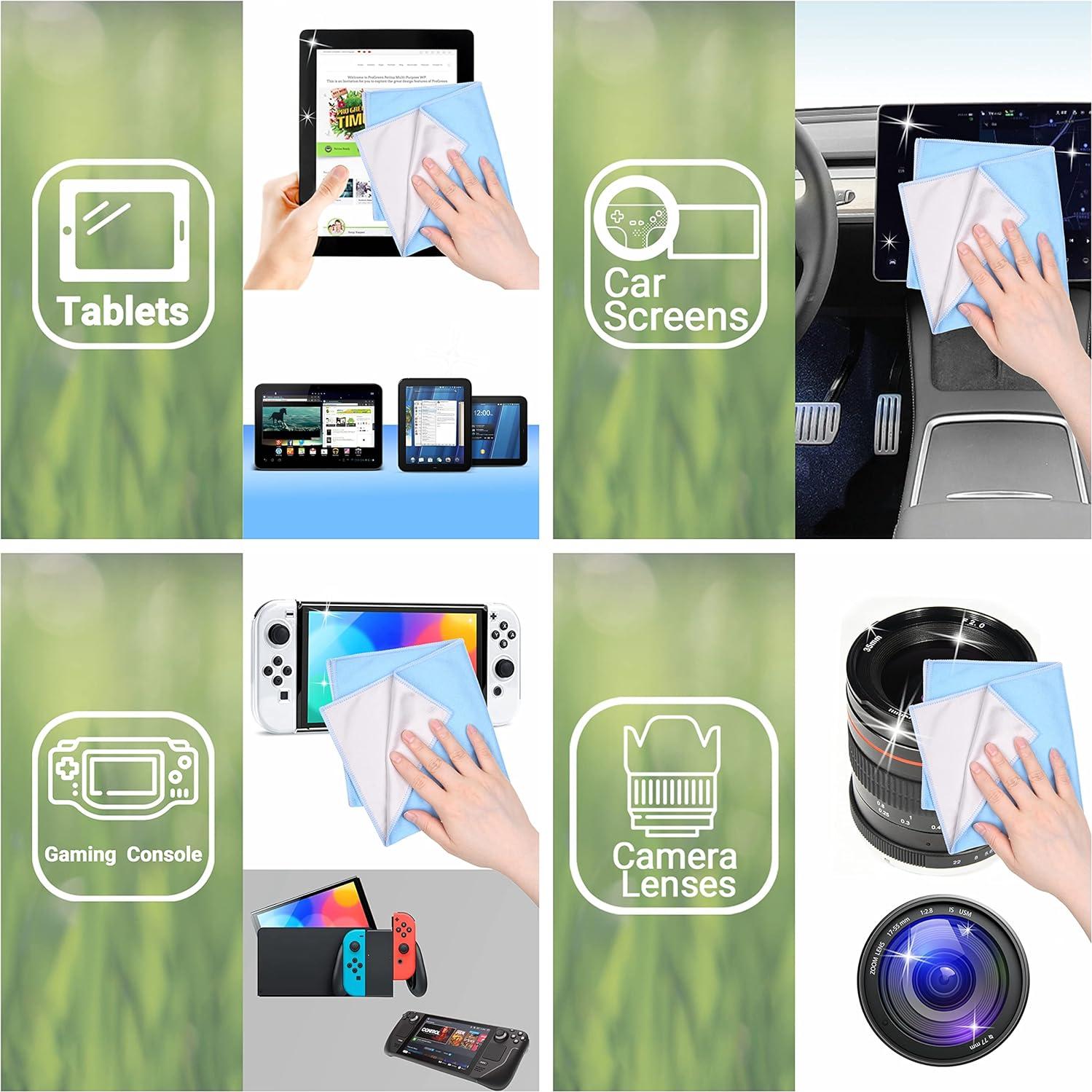 Paño de Microfibra Eco-Fused 30x30 cm - Paquete de 5