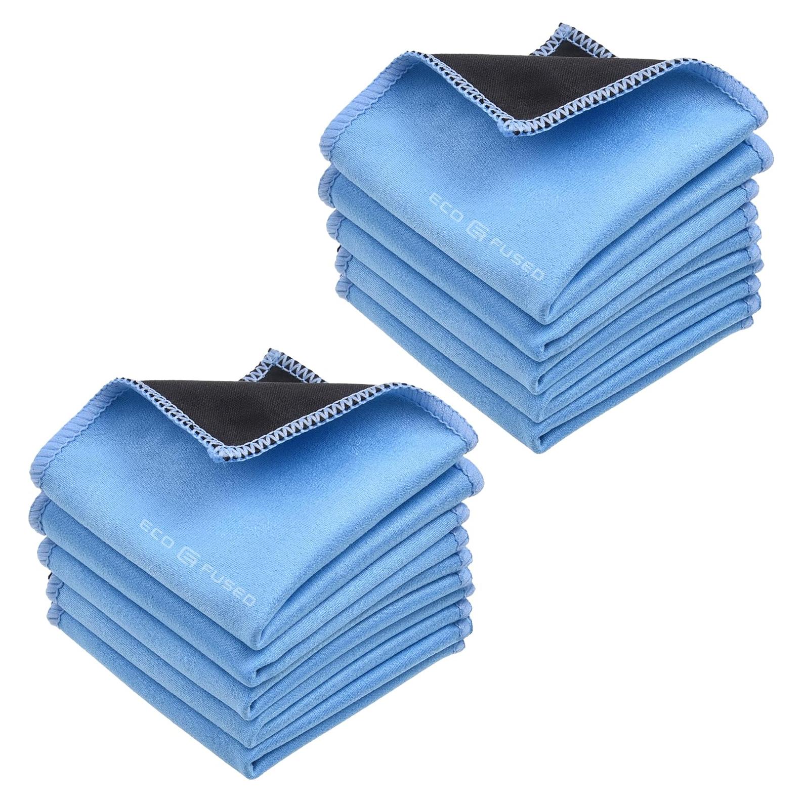 Paño de limpieza Eco-Fused 10 unidades microfibra 16.7x15.7cm