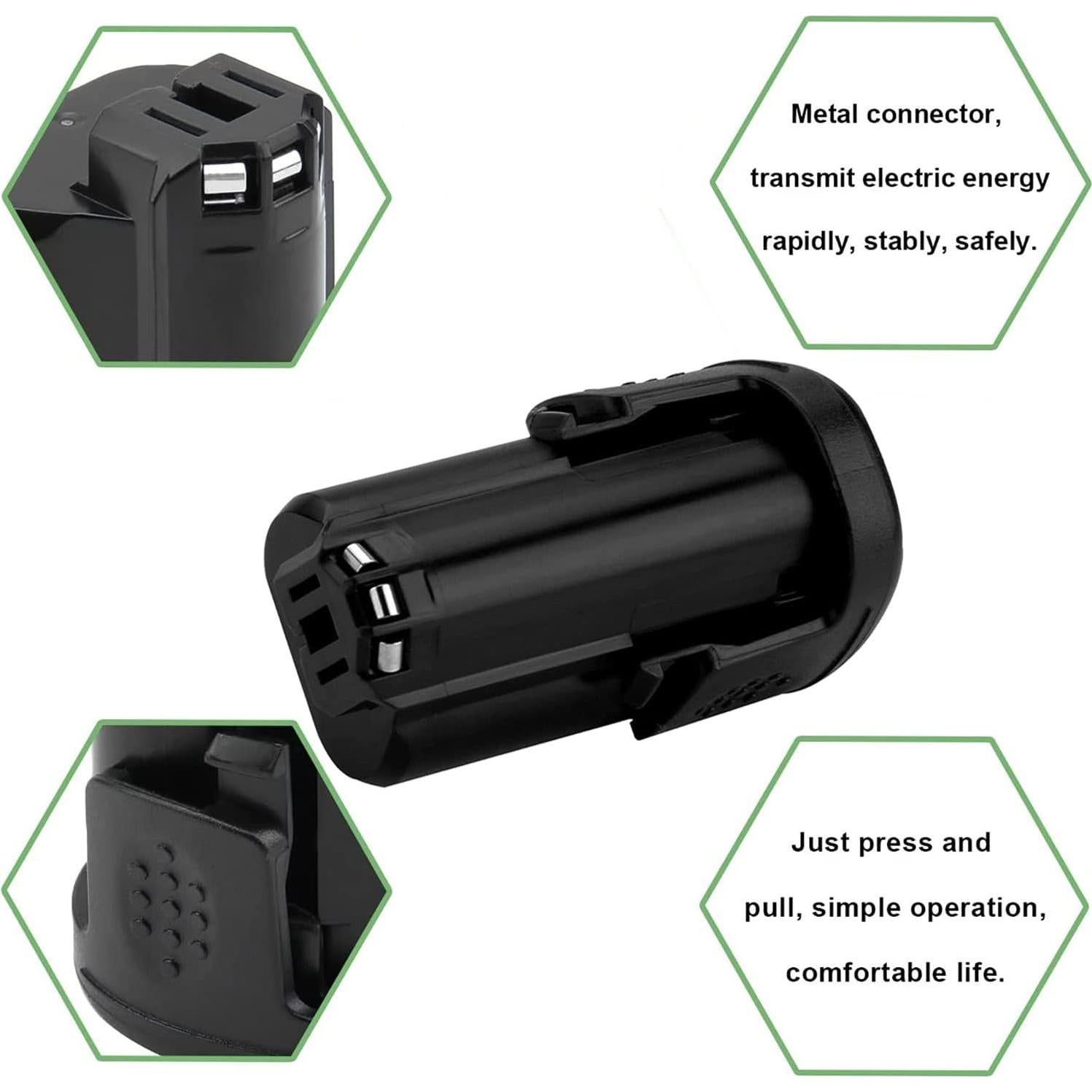 Batería Recargable 12V 3.0Ah Hanaix para Dremel 8200 8220 8300