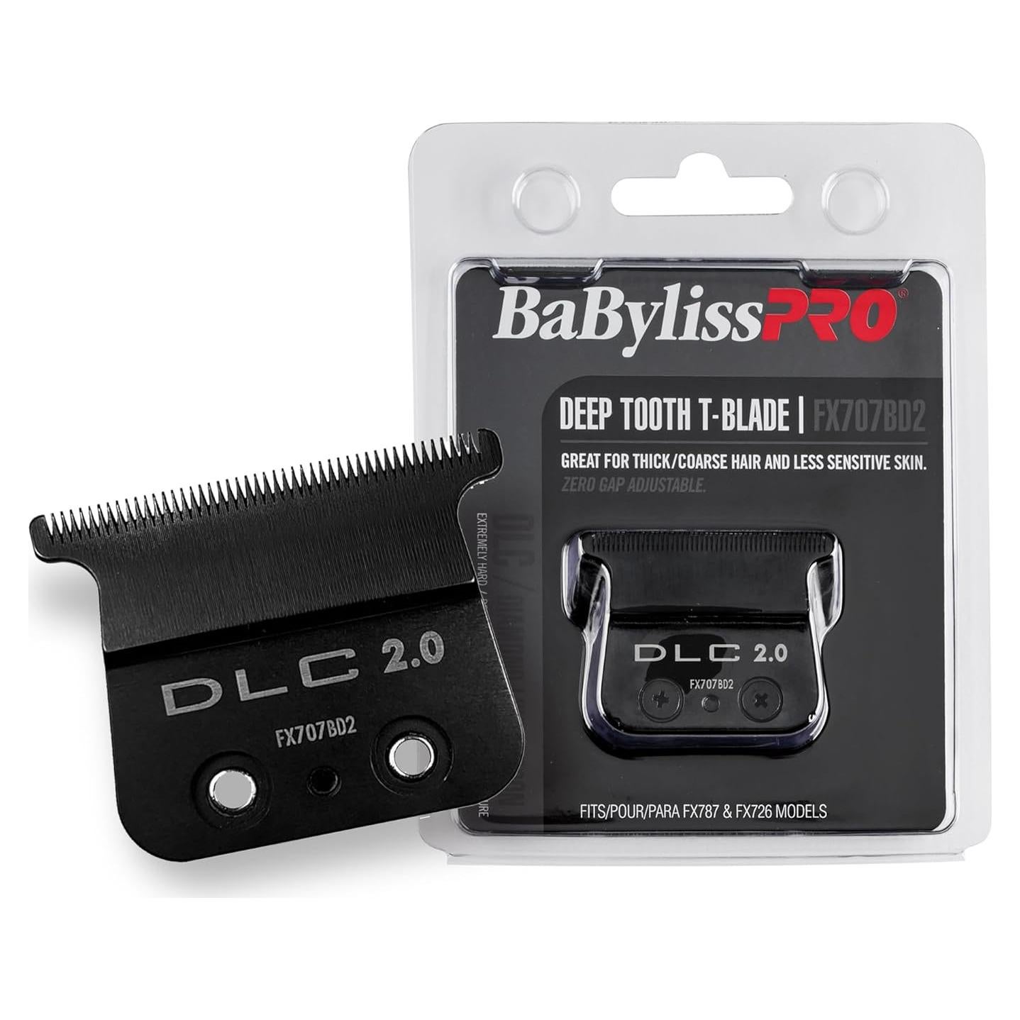 Cuchillas de Repuesto BaBylissPRO FX707BD2 Diente Profundo