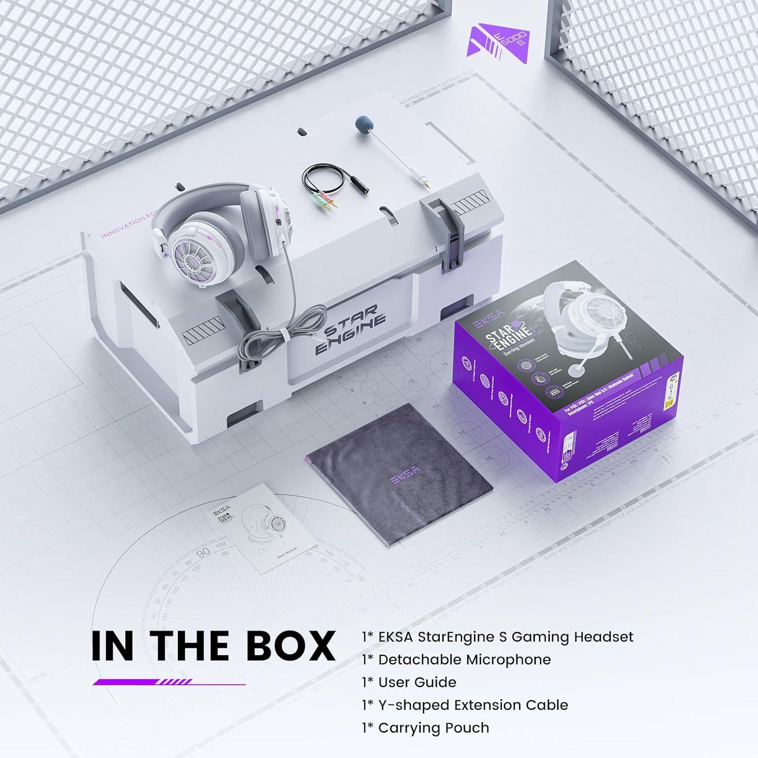 Auriculares para Juegos EKSA StarEngine S - Sonido Surround 50mm