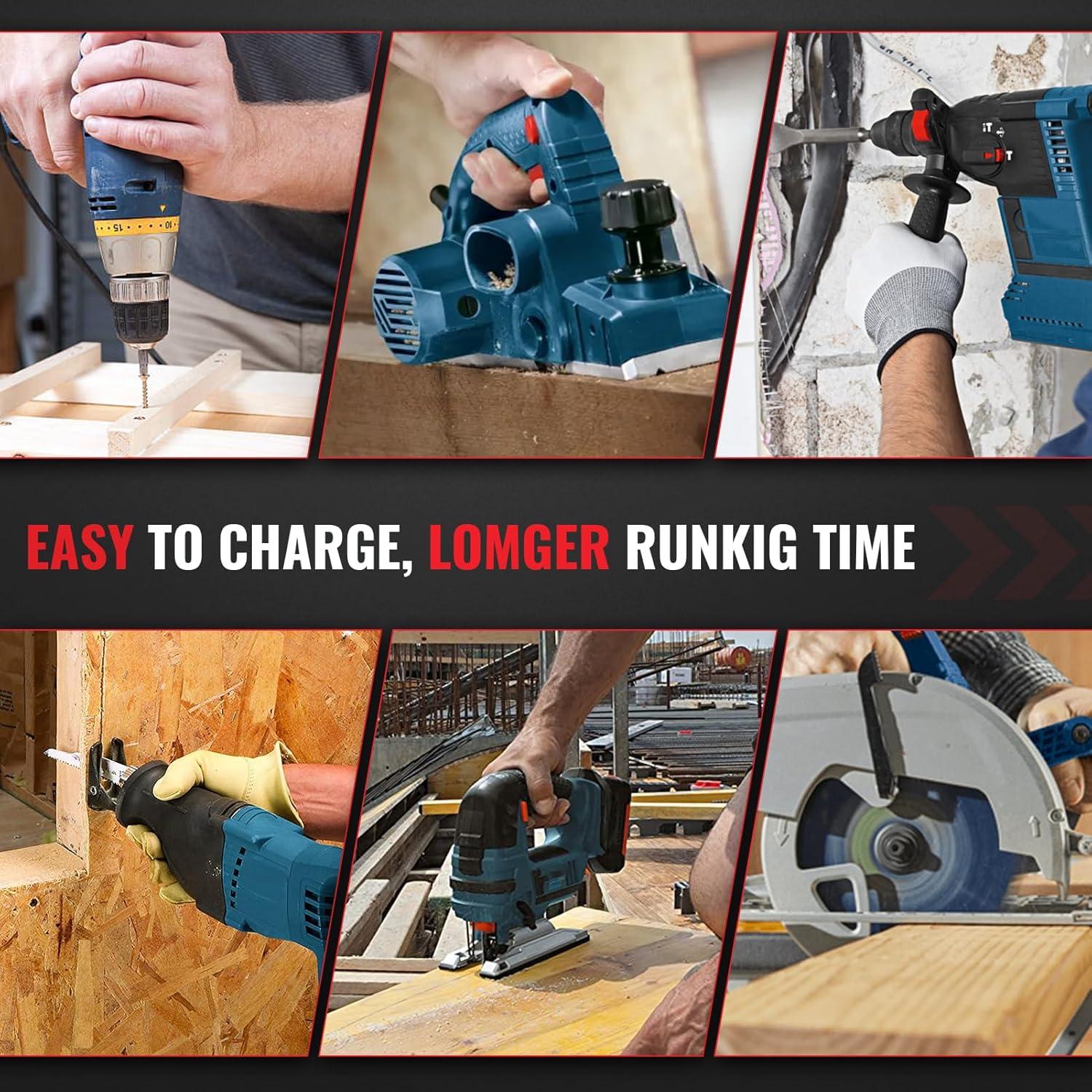 2 Baterías de Litio 7.0Ah 18V Bosch BAT609 BAT618 BAT619