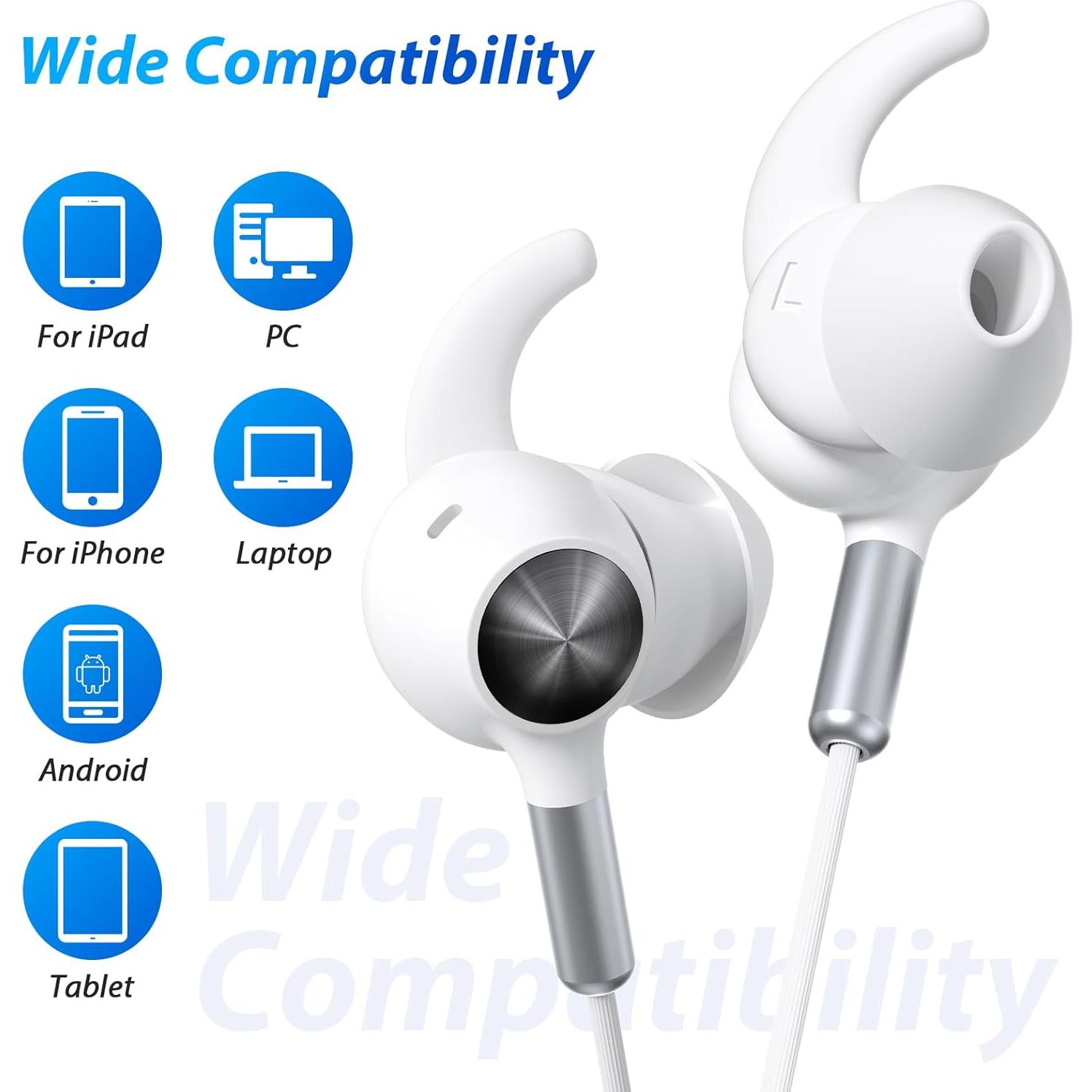 Auriculares USB C AFGHOA00153 con micrófono y cancelación de ruido