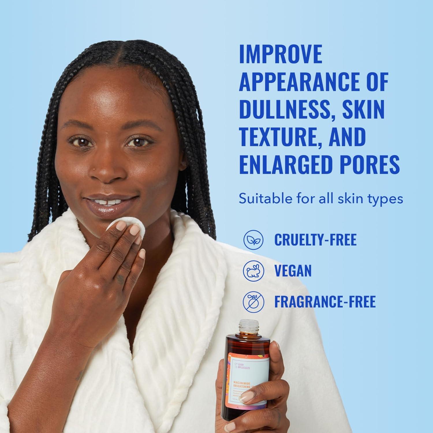 Tónico Iluminador Good Molecules 113ml Niacinamida y Vitamina C