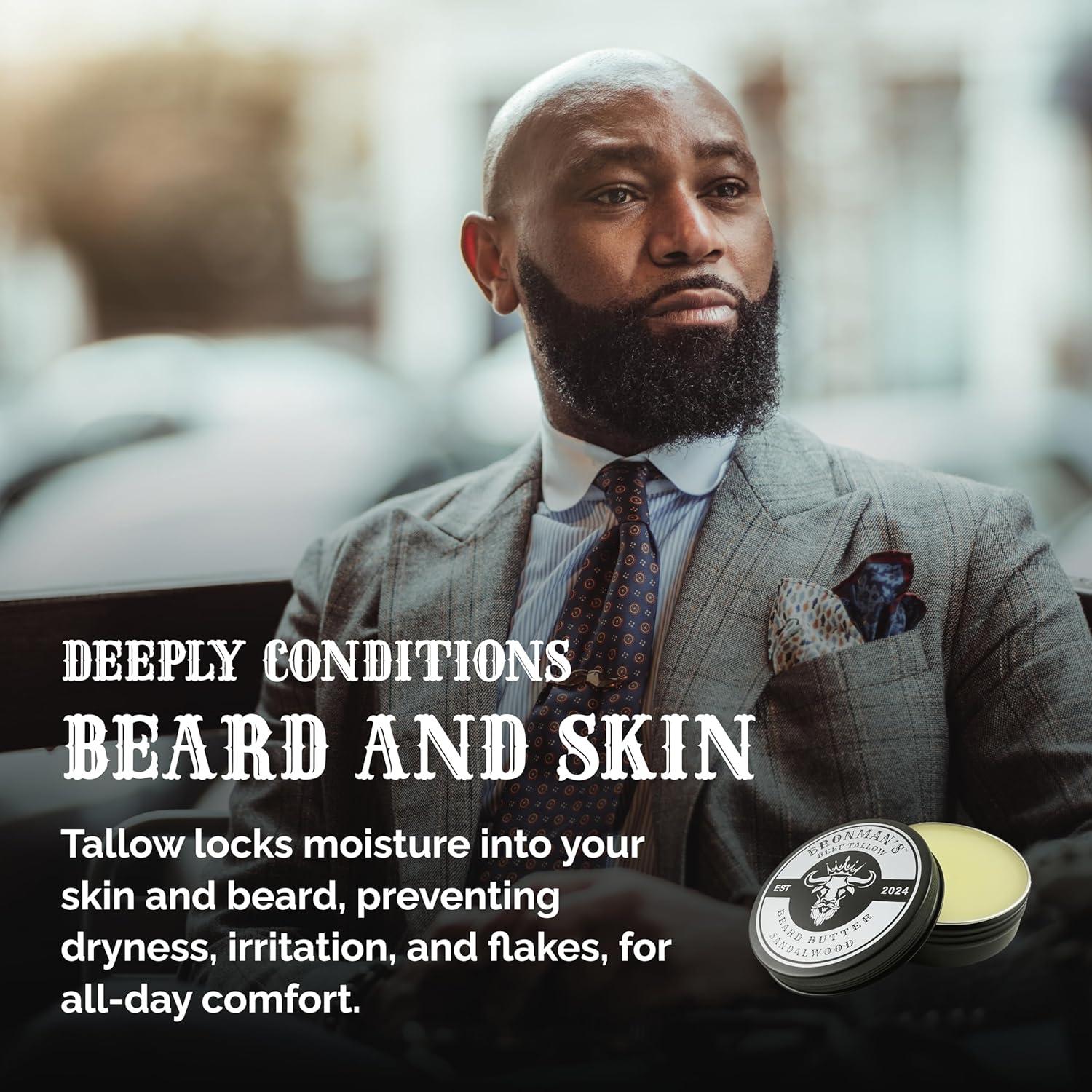 Mantequilla para Barba Bronmans 113g Hidratante Coco