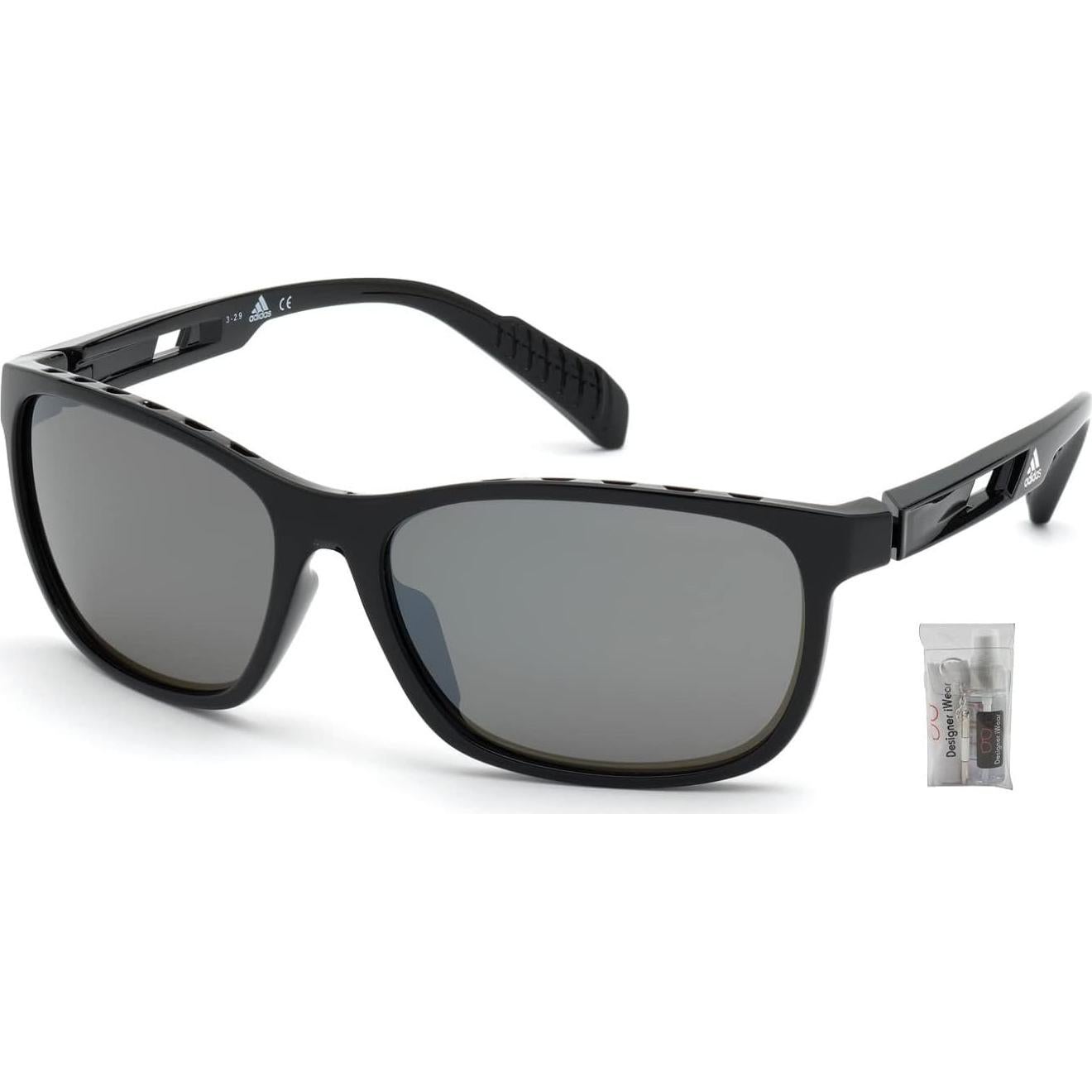 Gafas de sol Adidas SP0014 Cuadradas para Hombres + Kit iWear