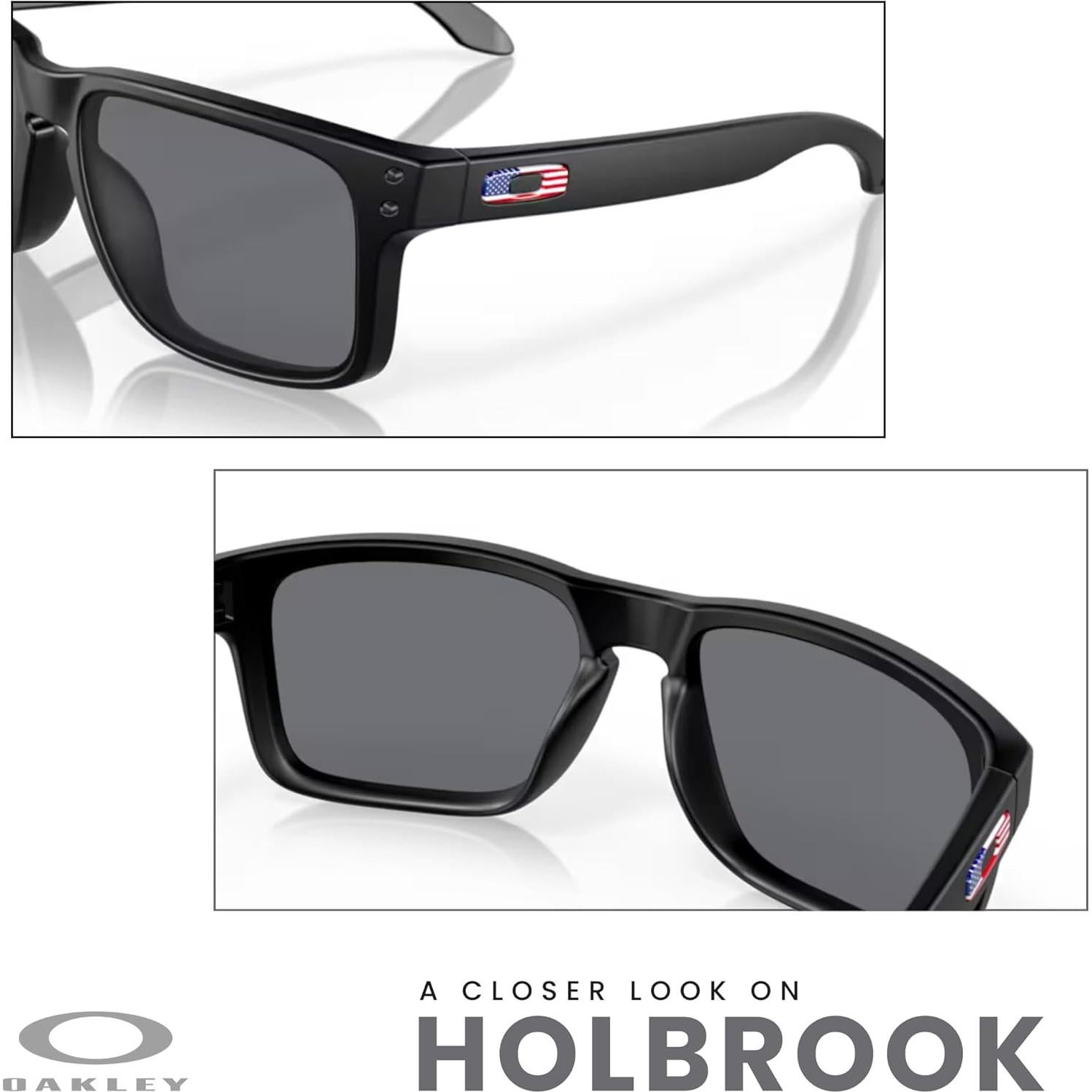 Gafas de sol Oakley Holbrook OO9102 negras con kit iWear