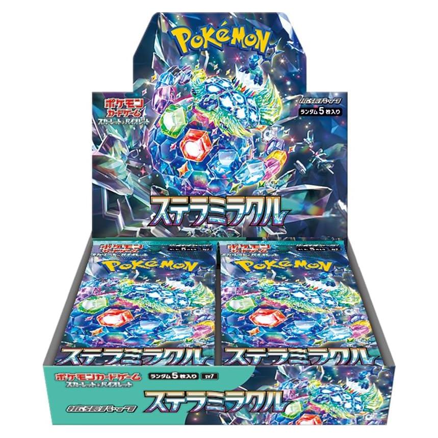 Paquete de expansión Pokémon Escarlata y Púrpura Milagro Estelar