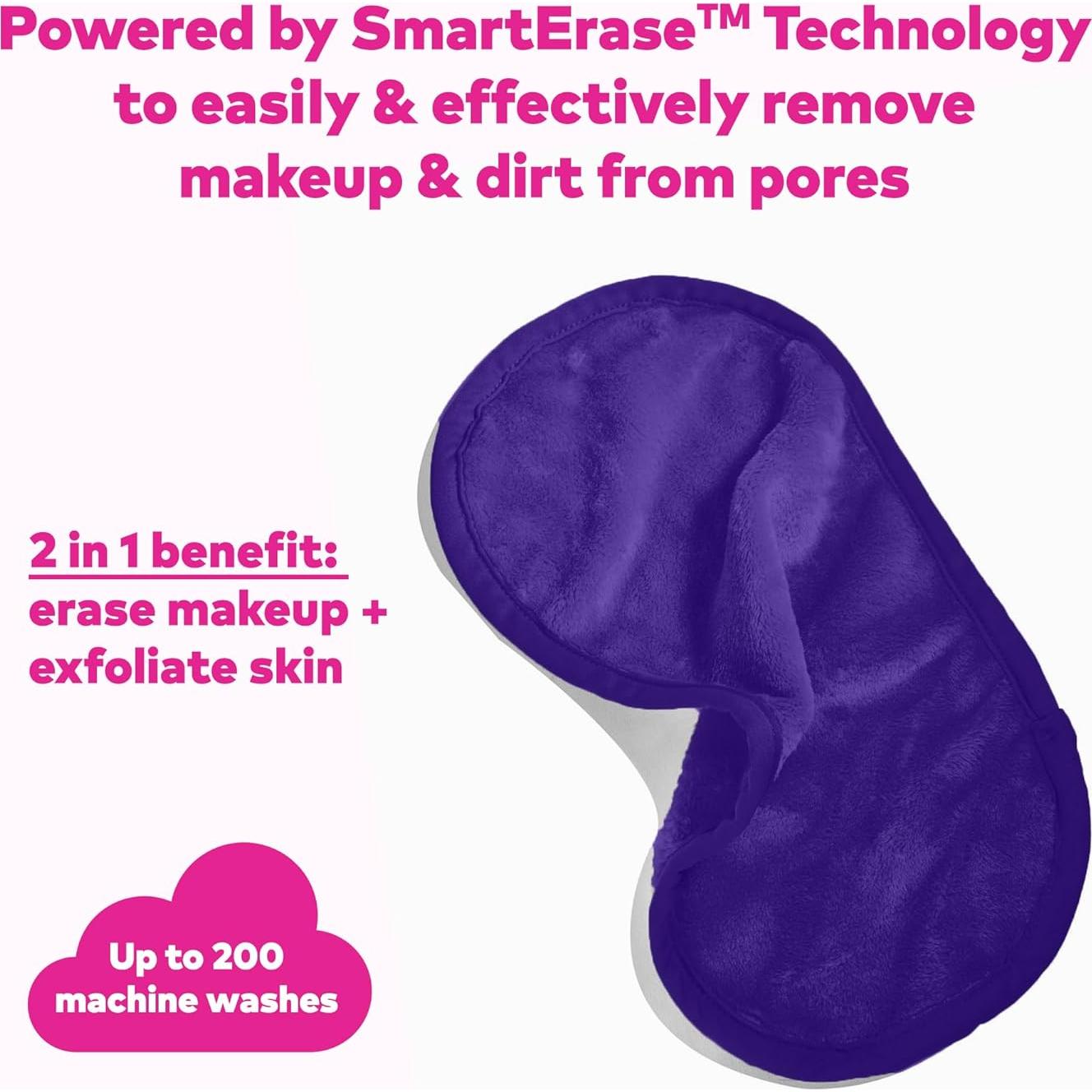 MakeUp Eraser PRO Púrpura Reina - Elimina Maquillaje con Agua