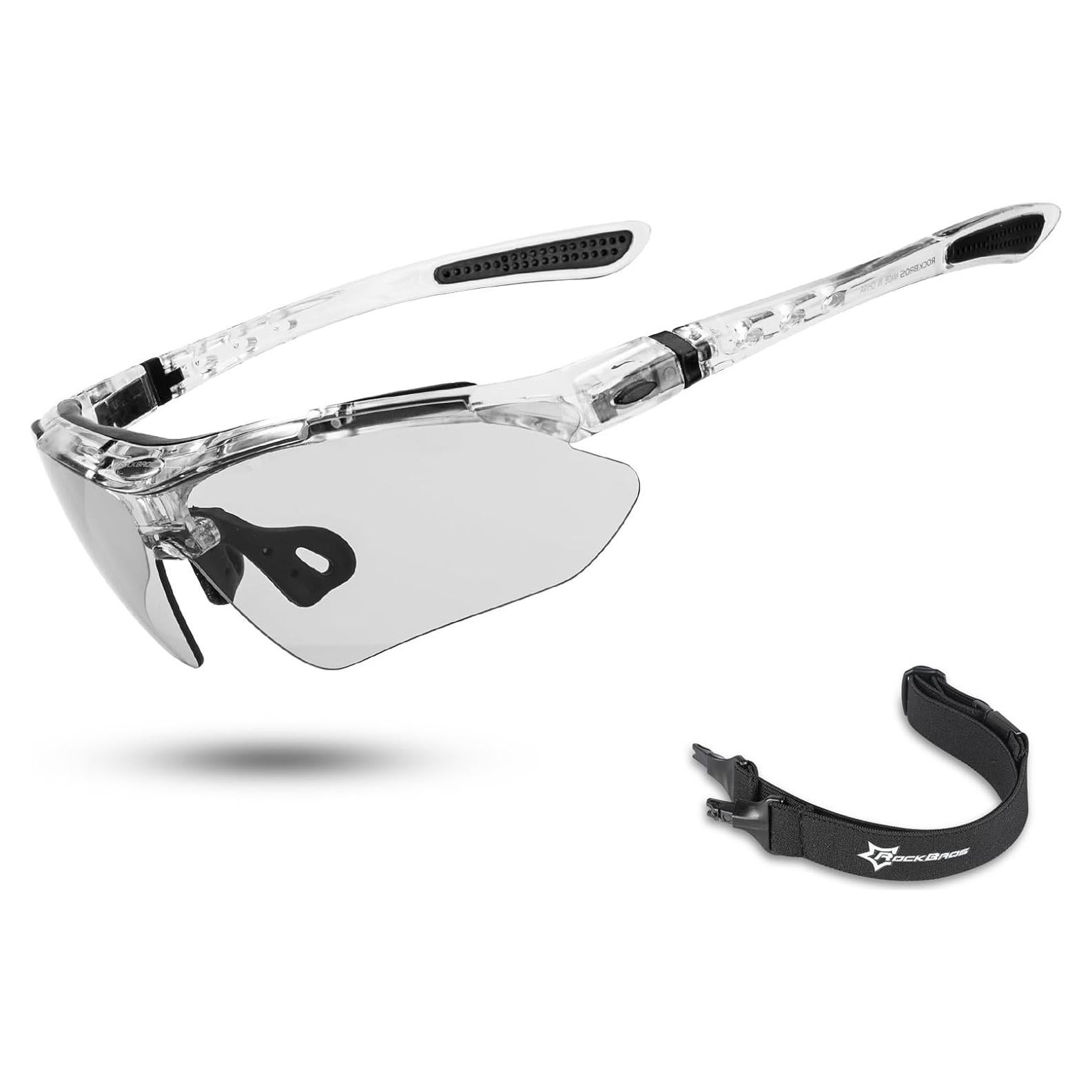 Gafas de sol deportivas ROCKBROS fotochromic UV400 gris