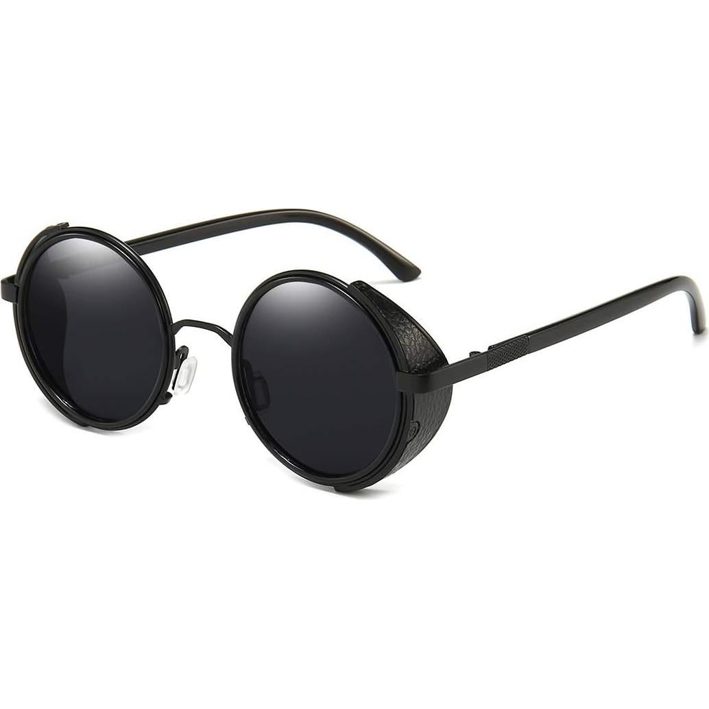 Gafas de Sol Steampunk Dollger Redondas UV400 Metal