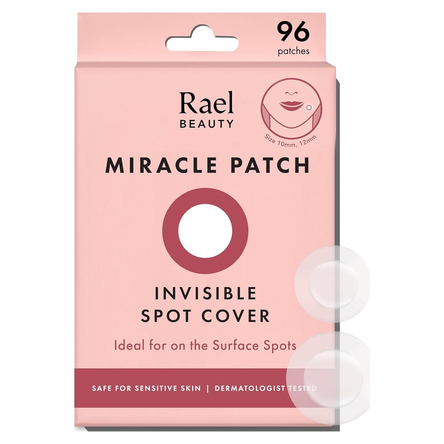 Parche para Granos Rael Invisible 96 Unidades Hidrocoloide