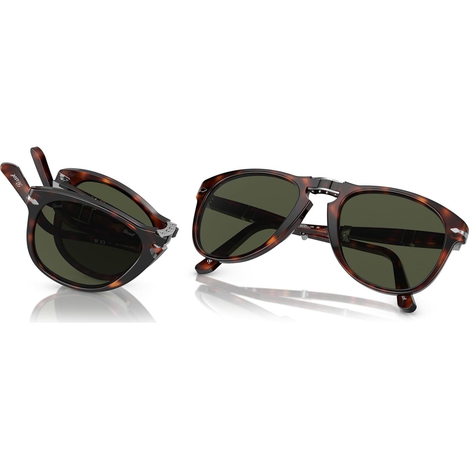 Gafas de Sol Persol PO0714 Plegables Aviador Havana