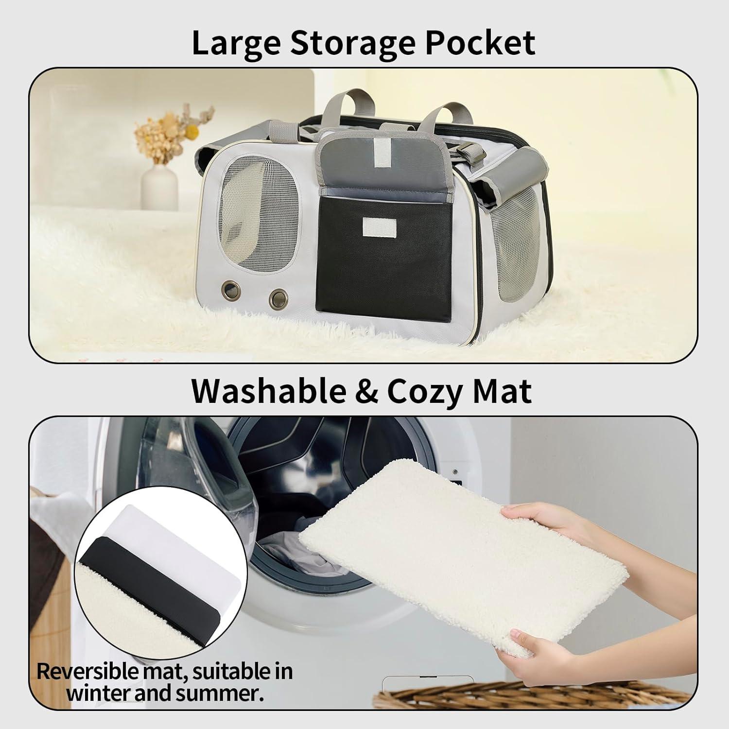 Transportadora Suave para Gatos y Perros Hannadepot 7,71 kg