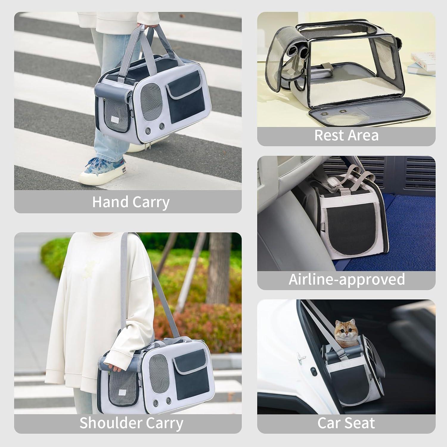 Transportadora Suave para Gatos y Perros Hannadepot 7,71 kg