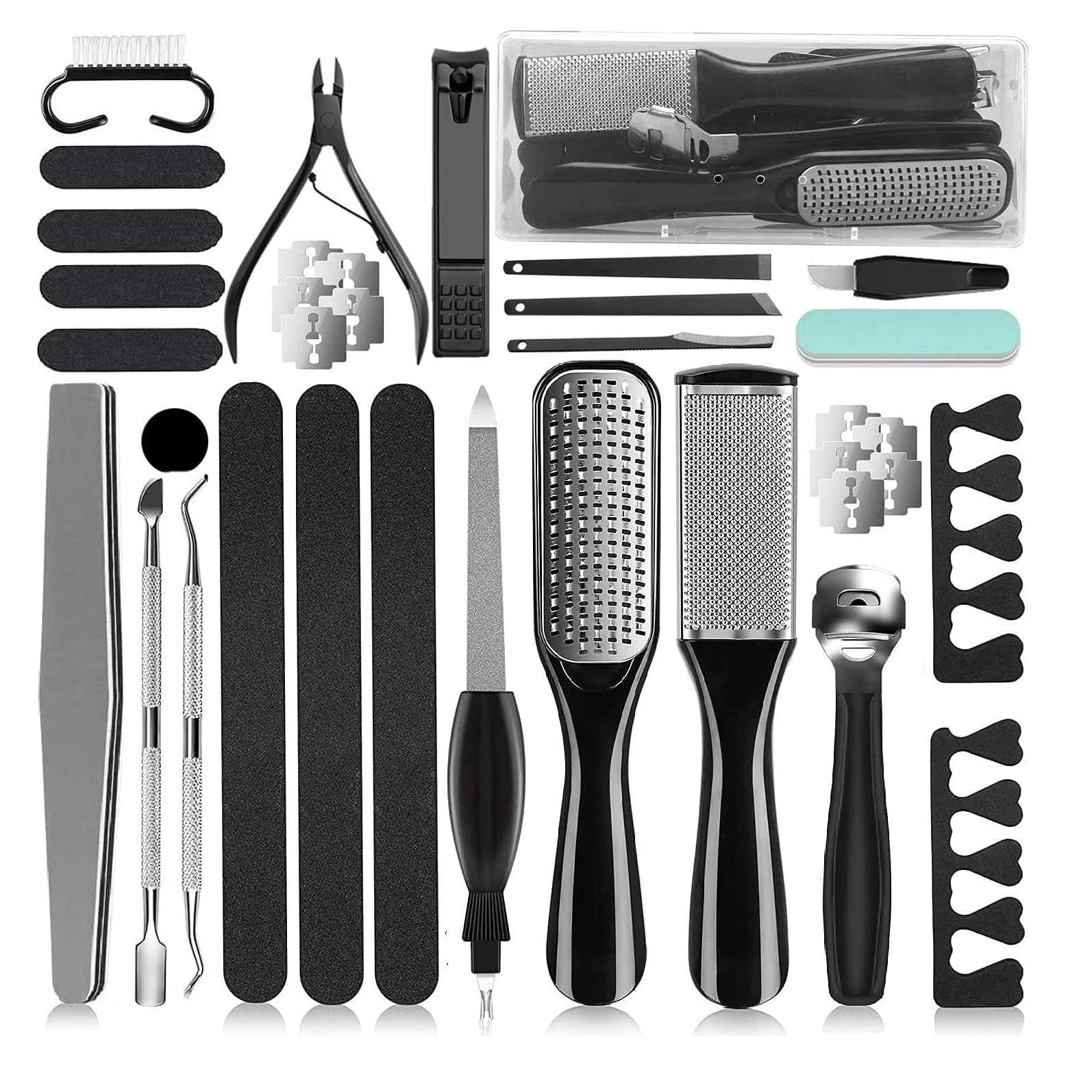 Kit de Pedicura 36 en 1 EKOCSIO con Herramientas Profesionales