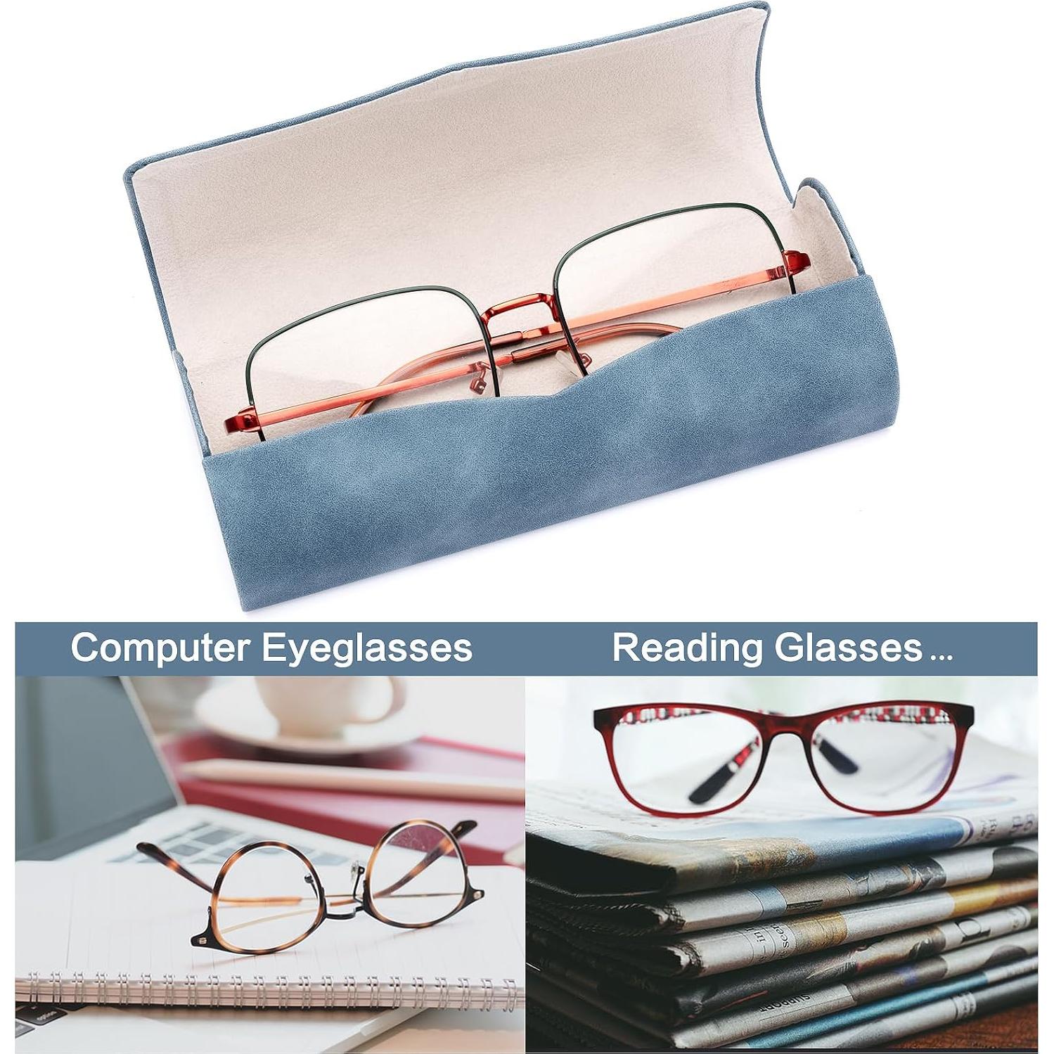 Estuche de Gafas Vemiss Retro Ligero 15.49 cm Azul