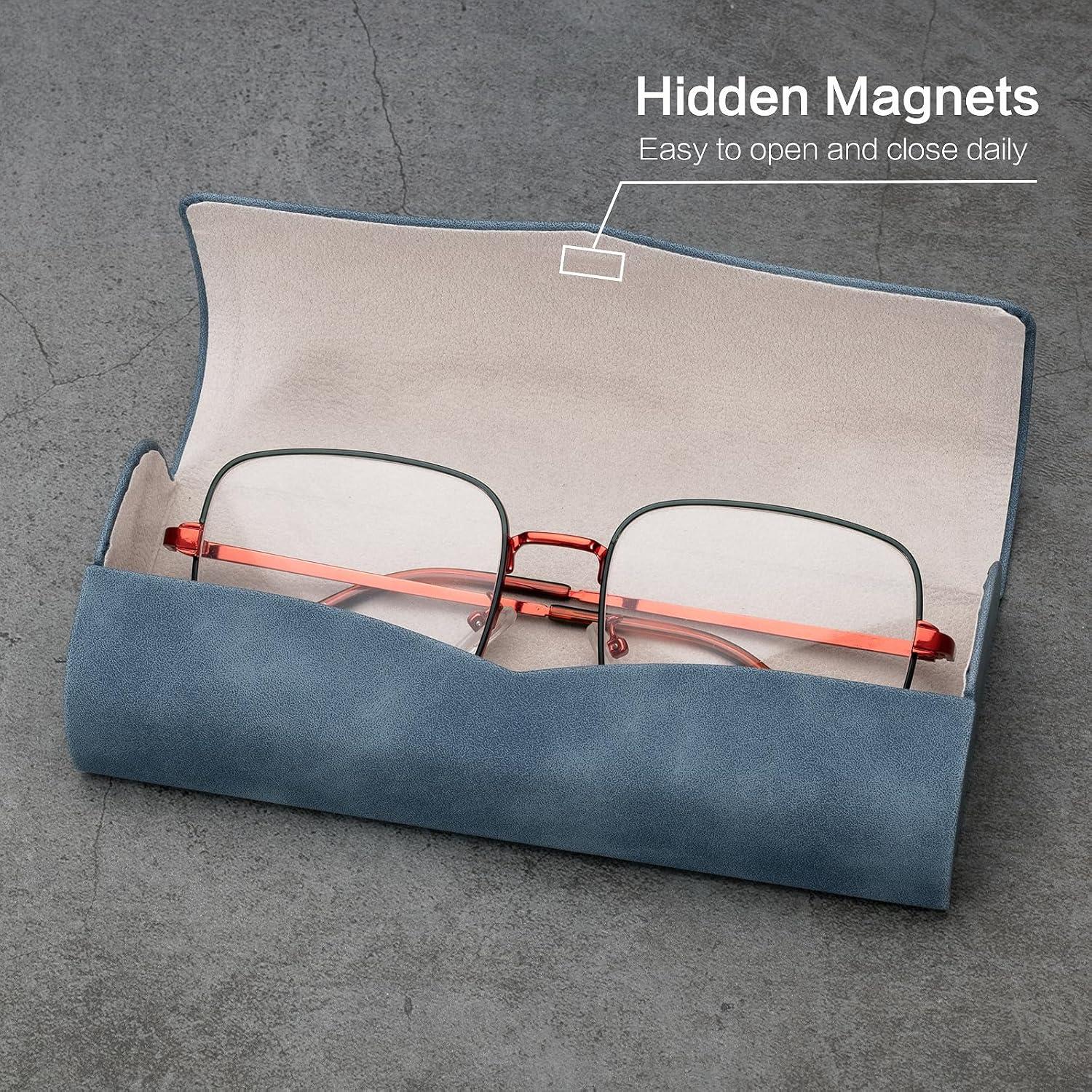 Estuche de Gafas Vemiss Retro Ligero 15.49 cm Azul