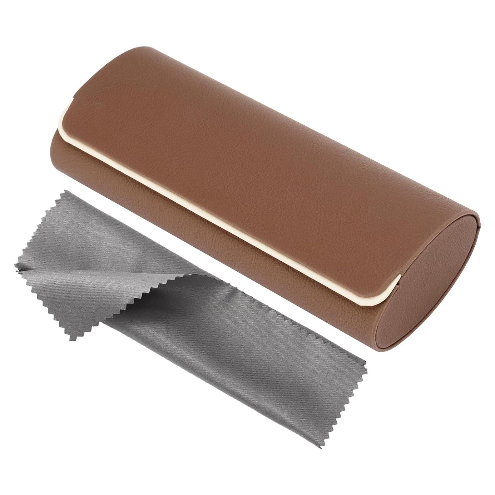 Estuche de Gafas Vemiss Retro de Cuero para Hombres y Mujeres