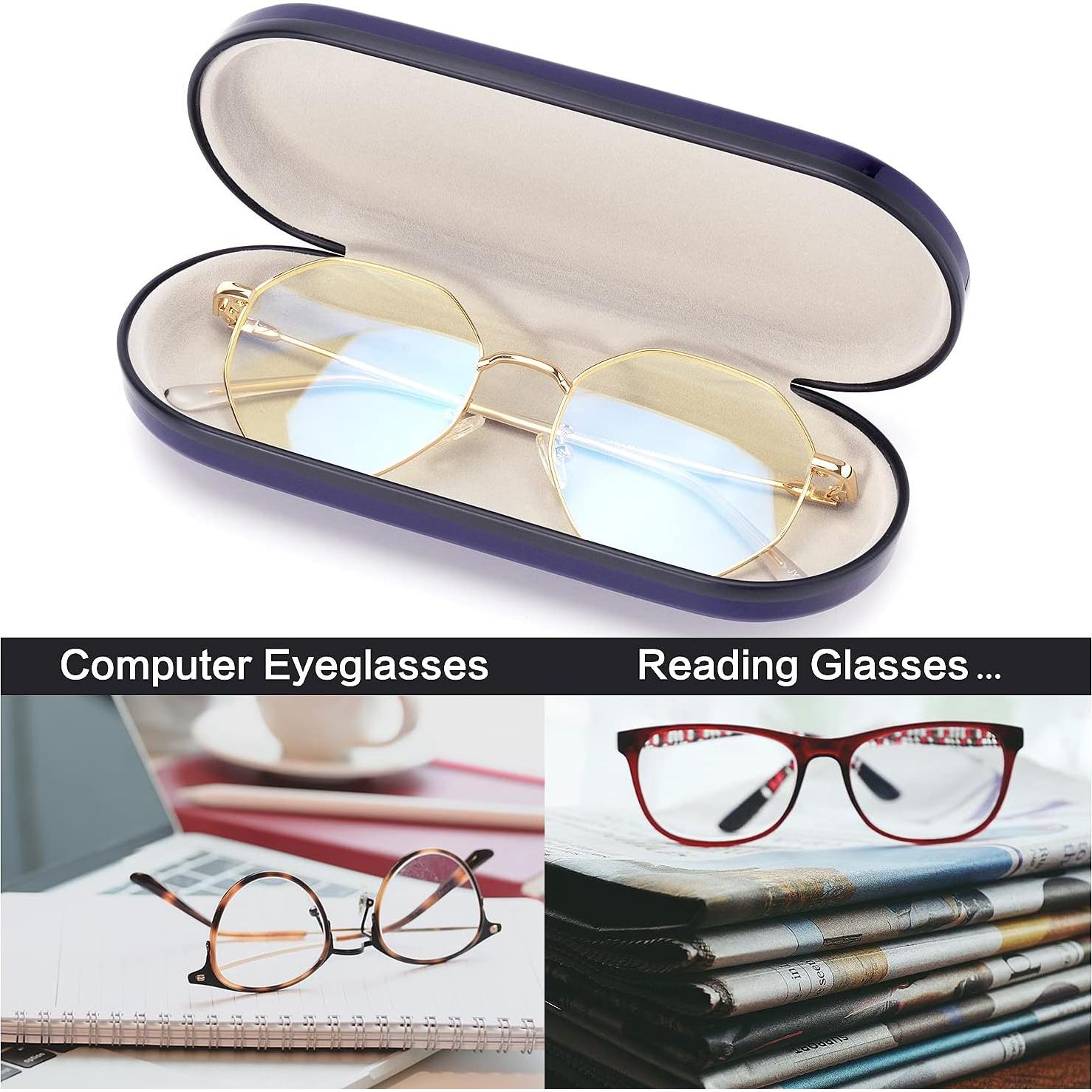 Estuche de Gafas Vemiss Azul Púrpura Ligero y Protector