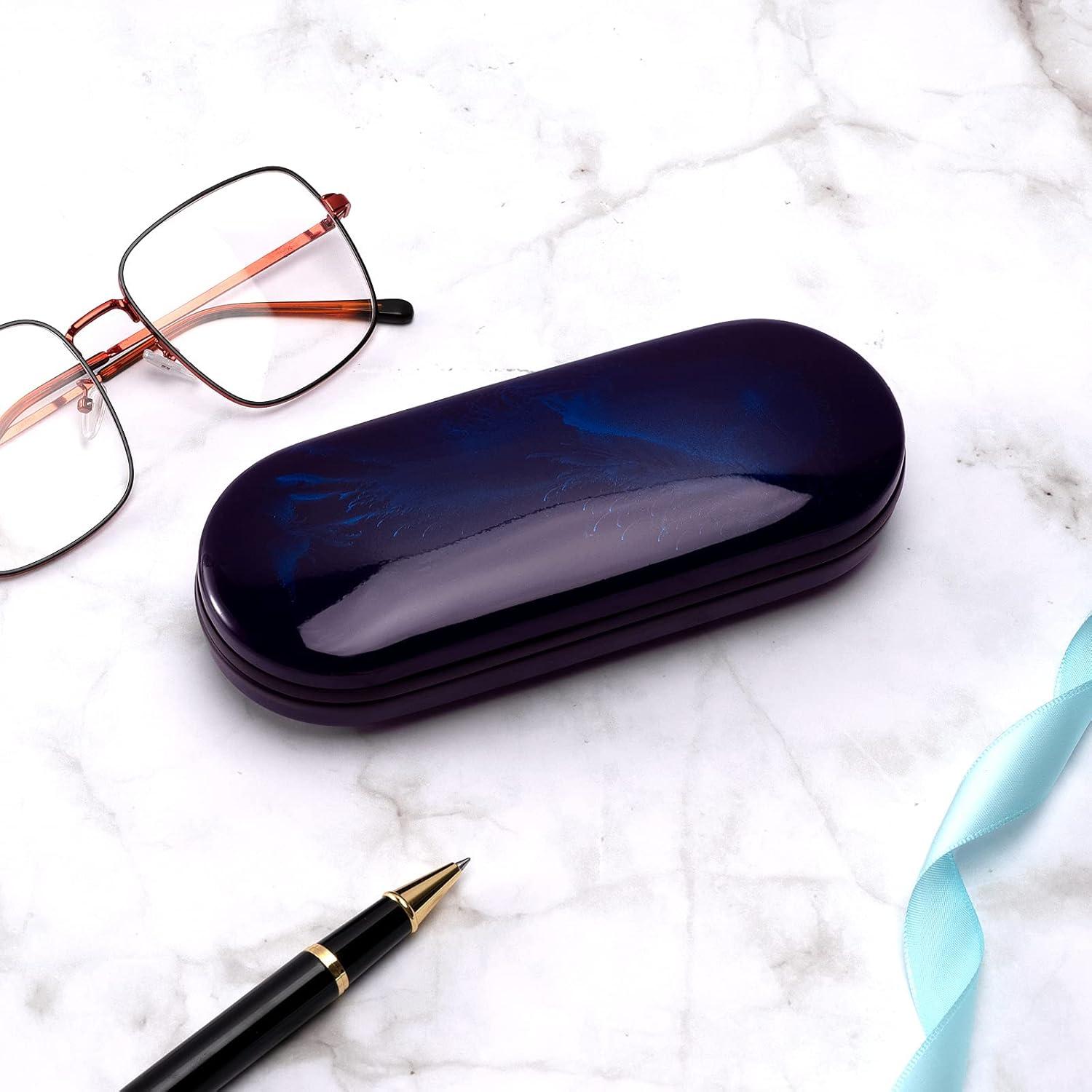 Estuche de Gafas Vemiss Azul Púrpura Ligero y Protector