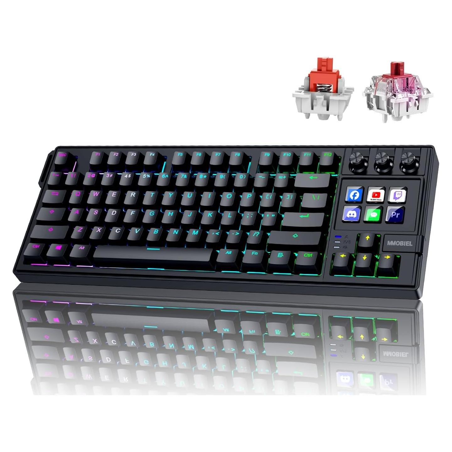 Teclado Mecánico MMOBIEL para Stream Deck RGB 6 Teclas Macro