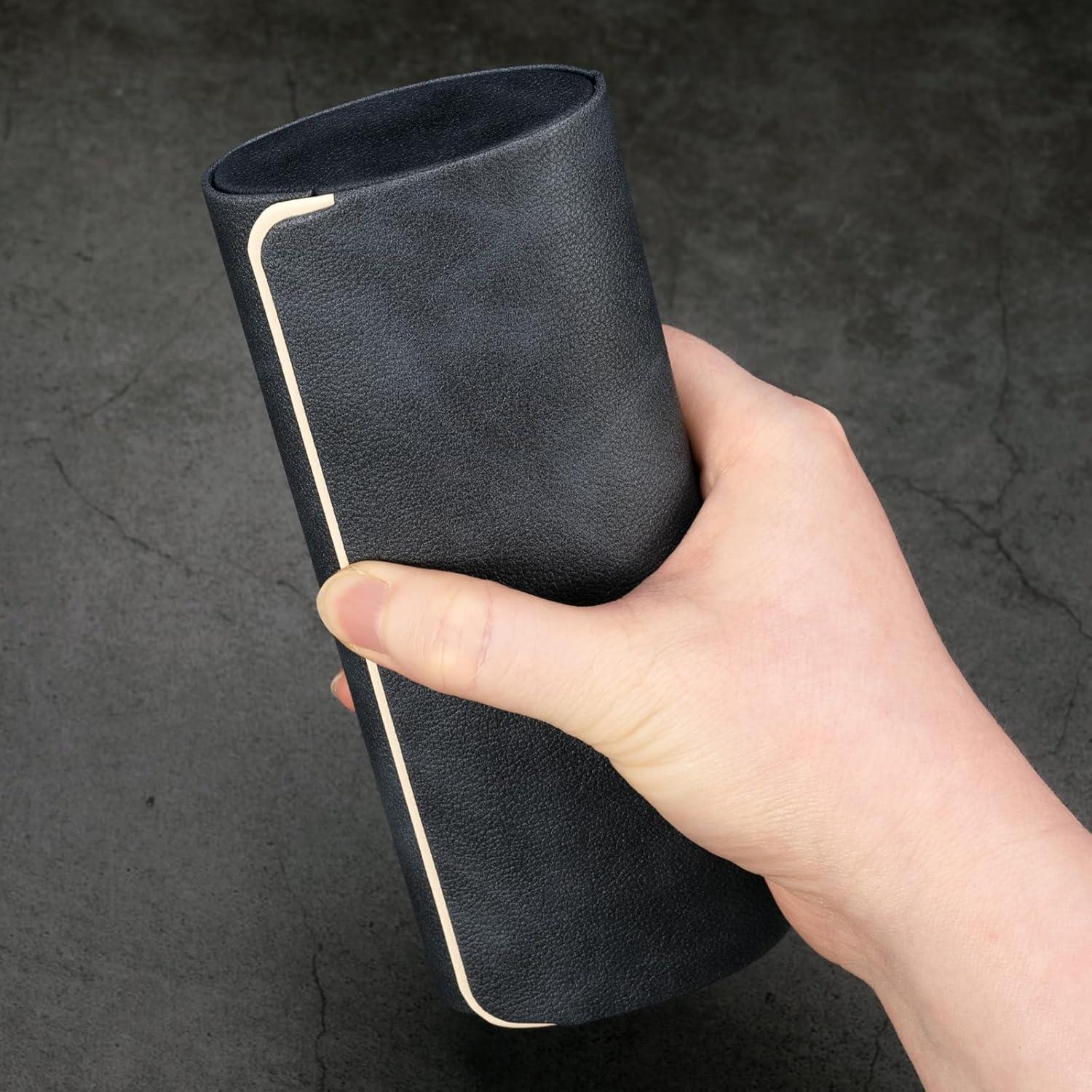 Estuche de Gafas Vemiss Gris Portátil y Ligero 15.75 cm