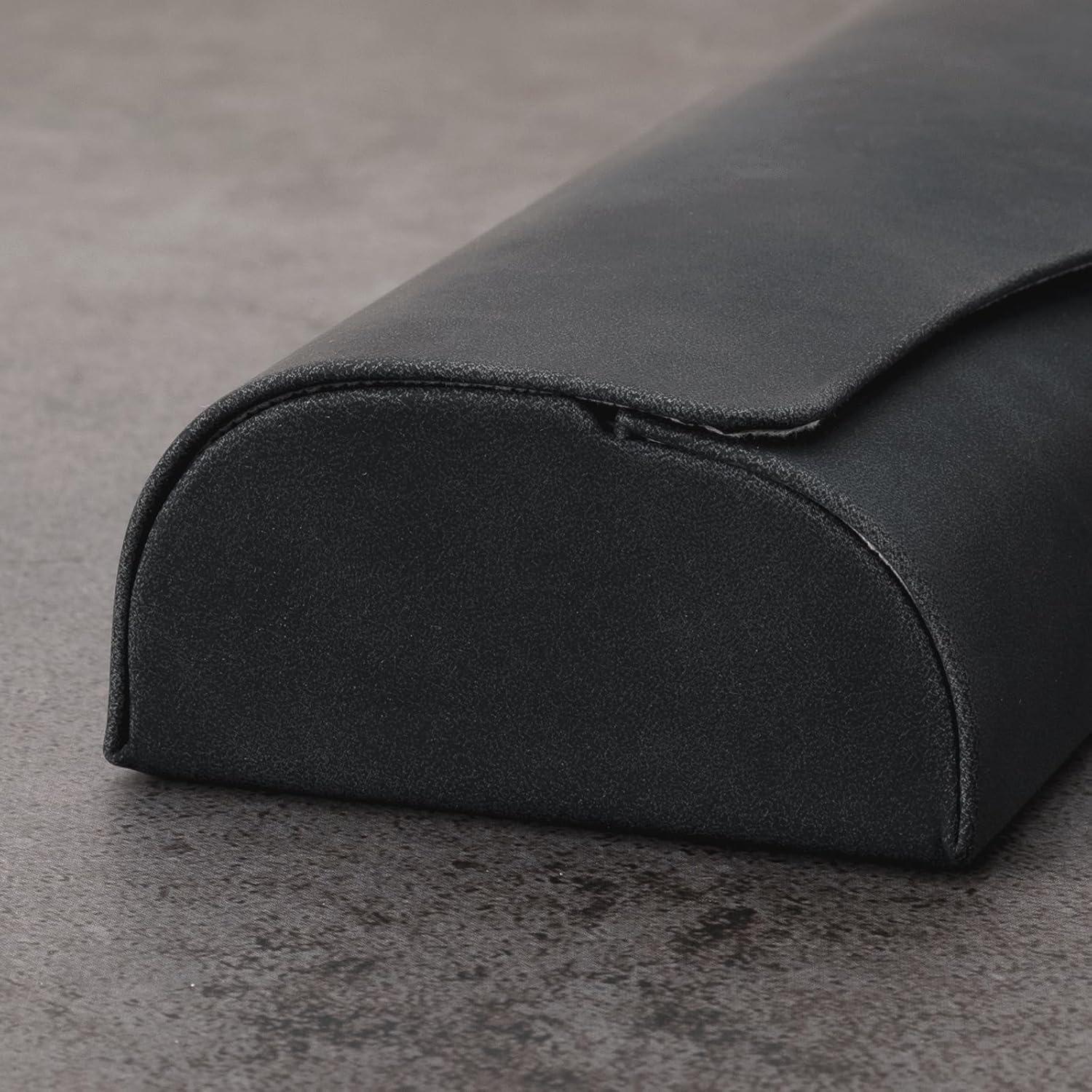 Estuche de gafas Vemiss portátil duro 15.24x6.35cm negro