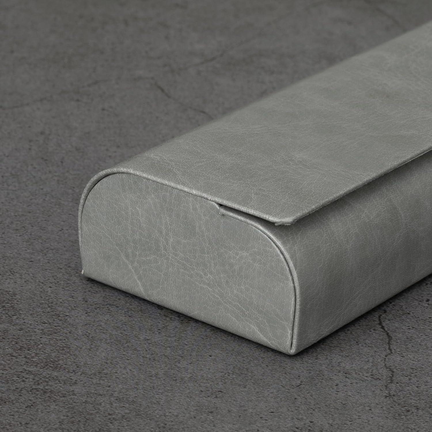 Estuche de Gafas Vemiss Gris Portátil y Ligero 15.6 cm