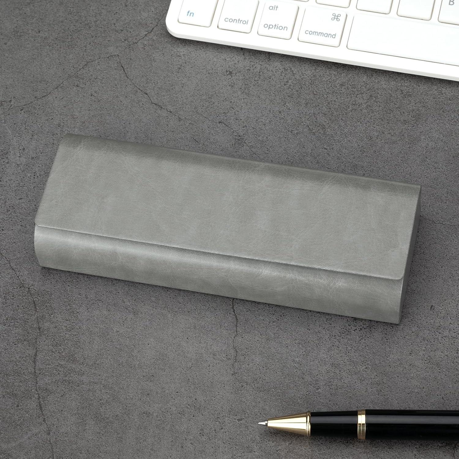 Estuche de Gafas Vemiss Gris Portátil y Ligero 15.6 cm