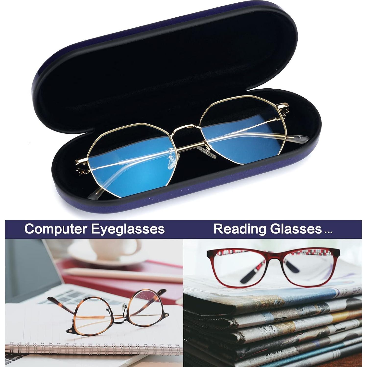 Estuche de Gafas Vemiss Portátil Ligero para Hombres y Mujeres