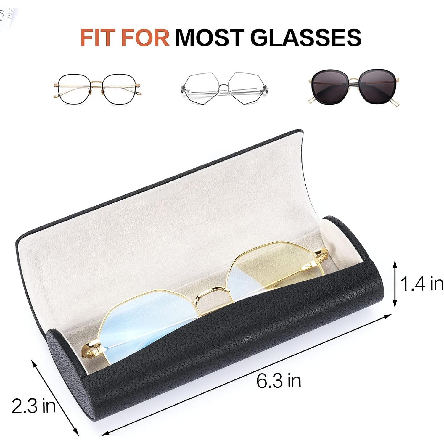 Estuche de Gafas Vemiss Ovalado Ligero para Hombres y Mujeres