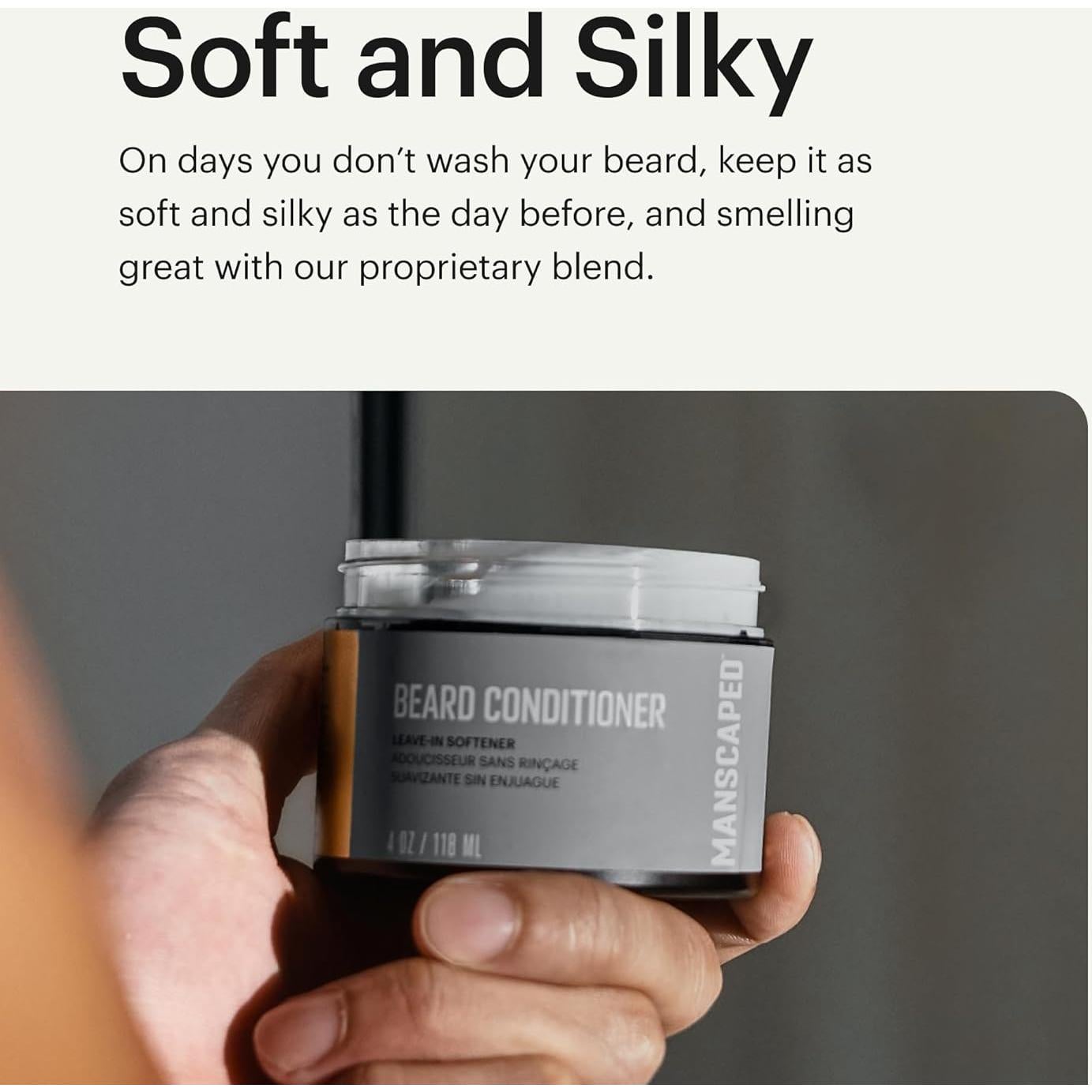 Acondicionador para Barba MANSCAPED 2x113g Suavizante Eucalipto