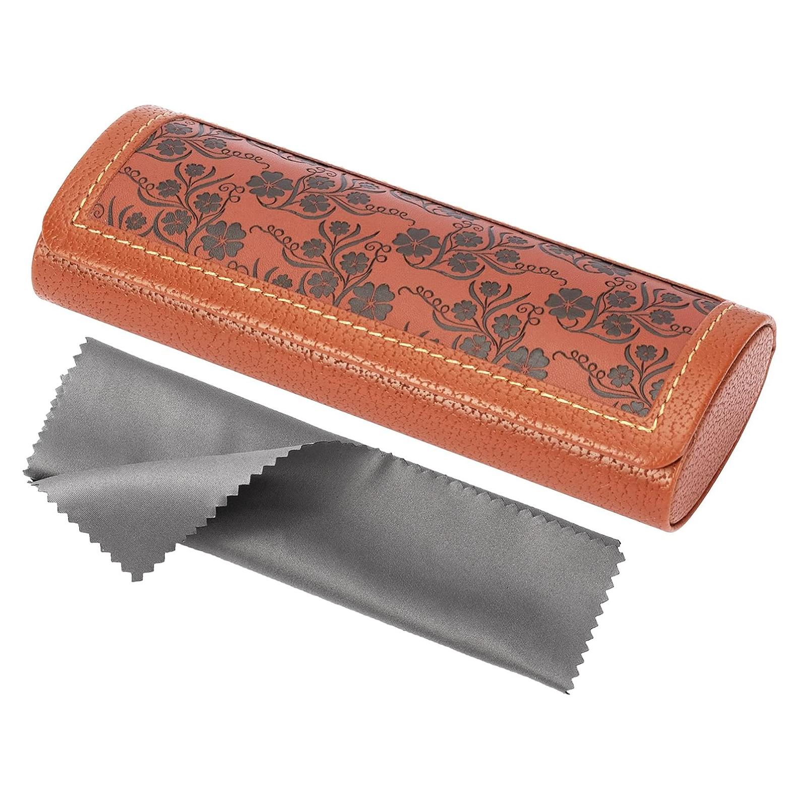 Estuche de Gafas Vemiss Ovalado Ligero Marrón 16 cm