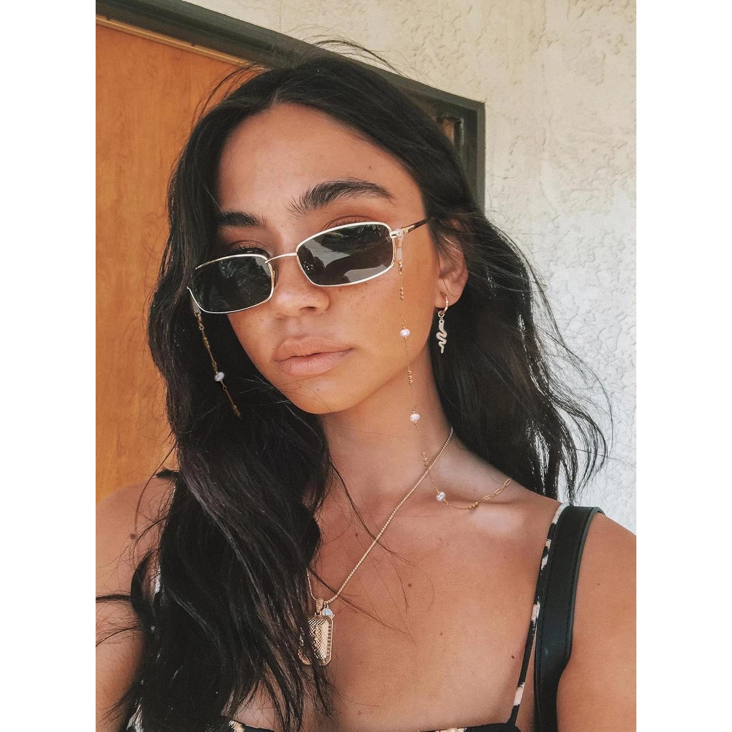 Cadena de Gafas PEARLADA de Oro 18K y Perlas Barrocas