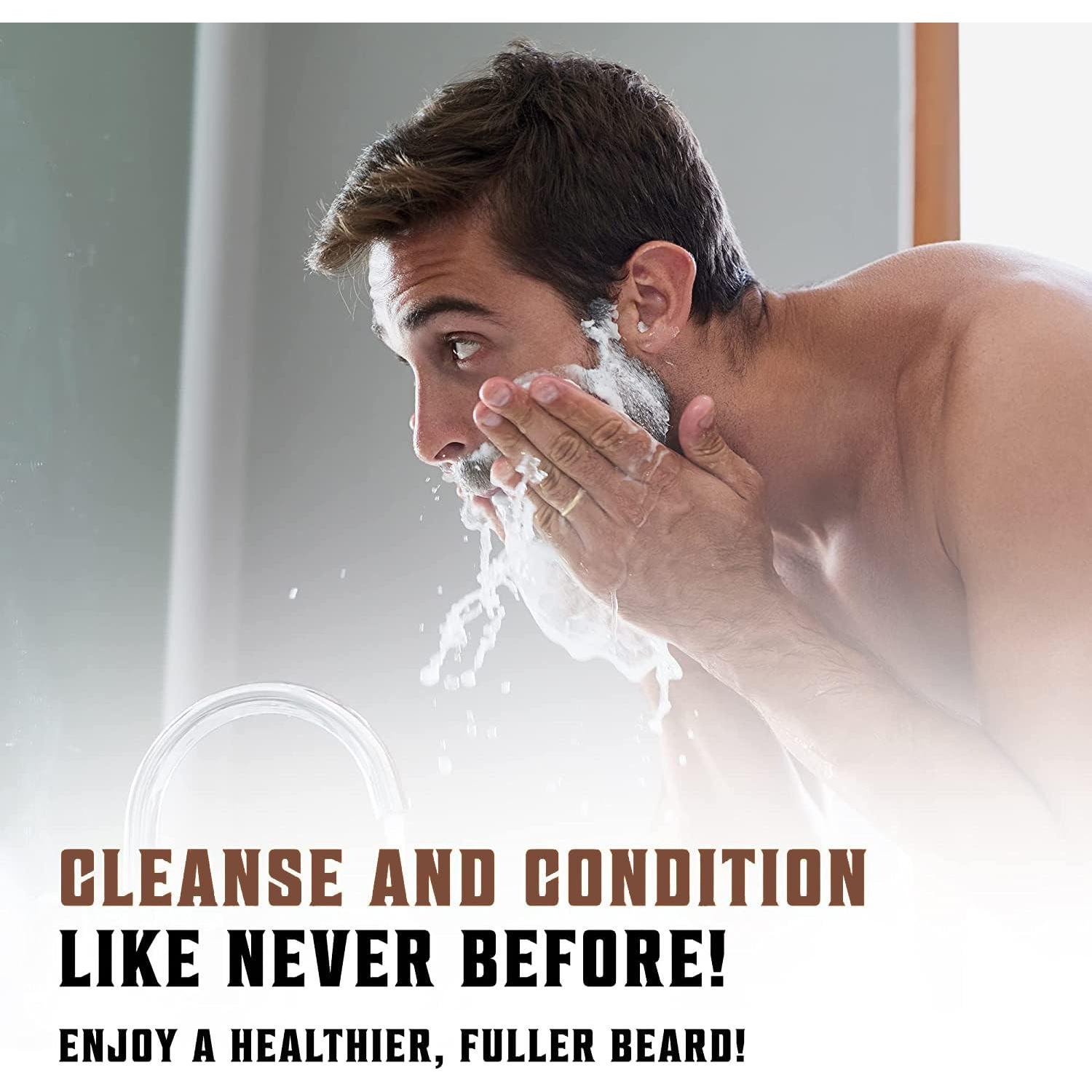 Viking Revolution Set de Lavado y Acondicionador de Barba 500ml