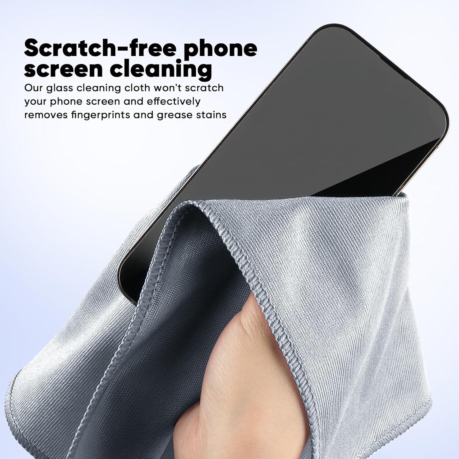 Paños de Limpieza Microfibra HOMEXCEL 6 Piezas 40x35 cm