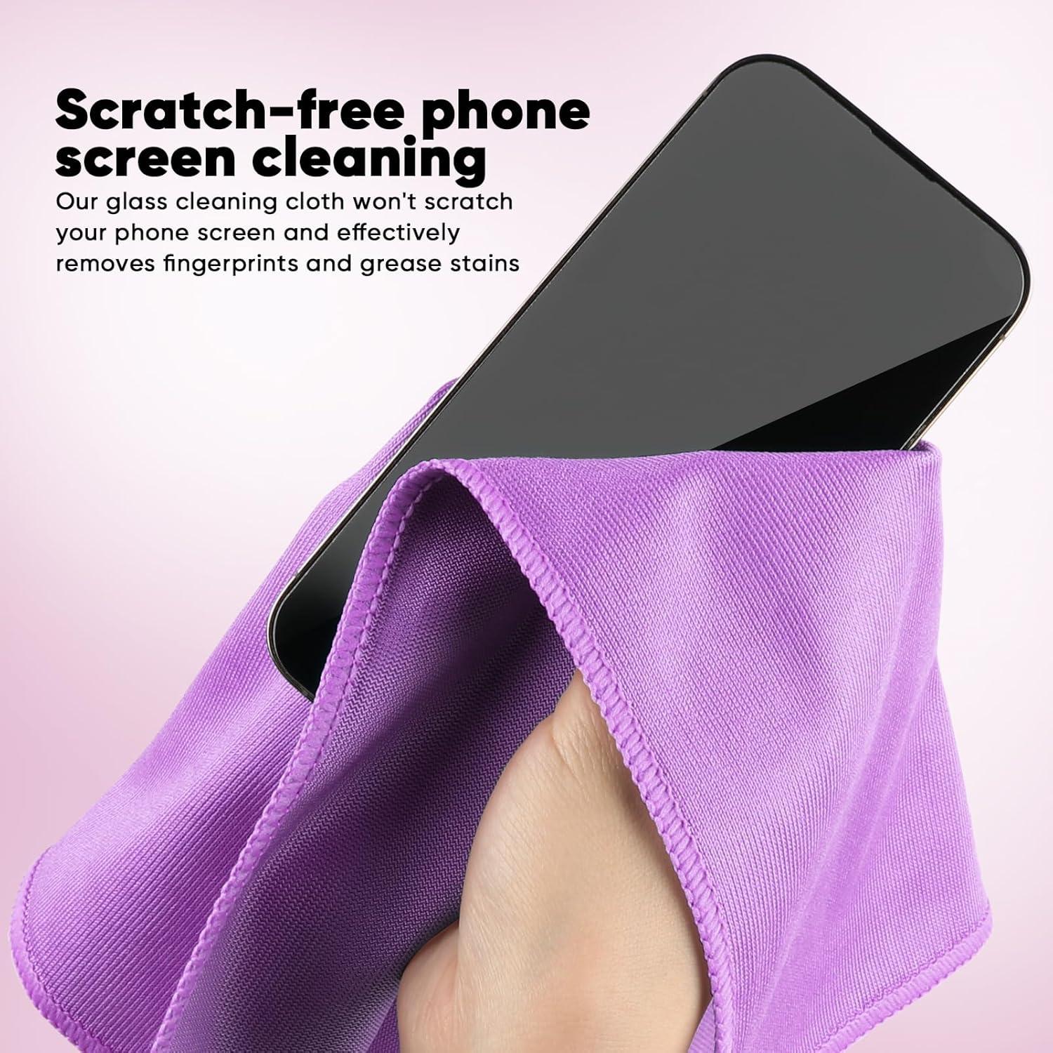 Paños de Limpieza Microfibra HOMEXCEL 6 Piezas 40x35 cm