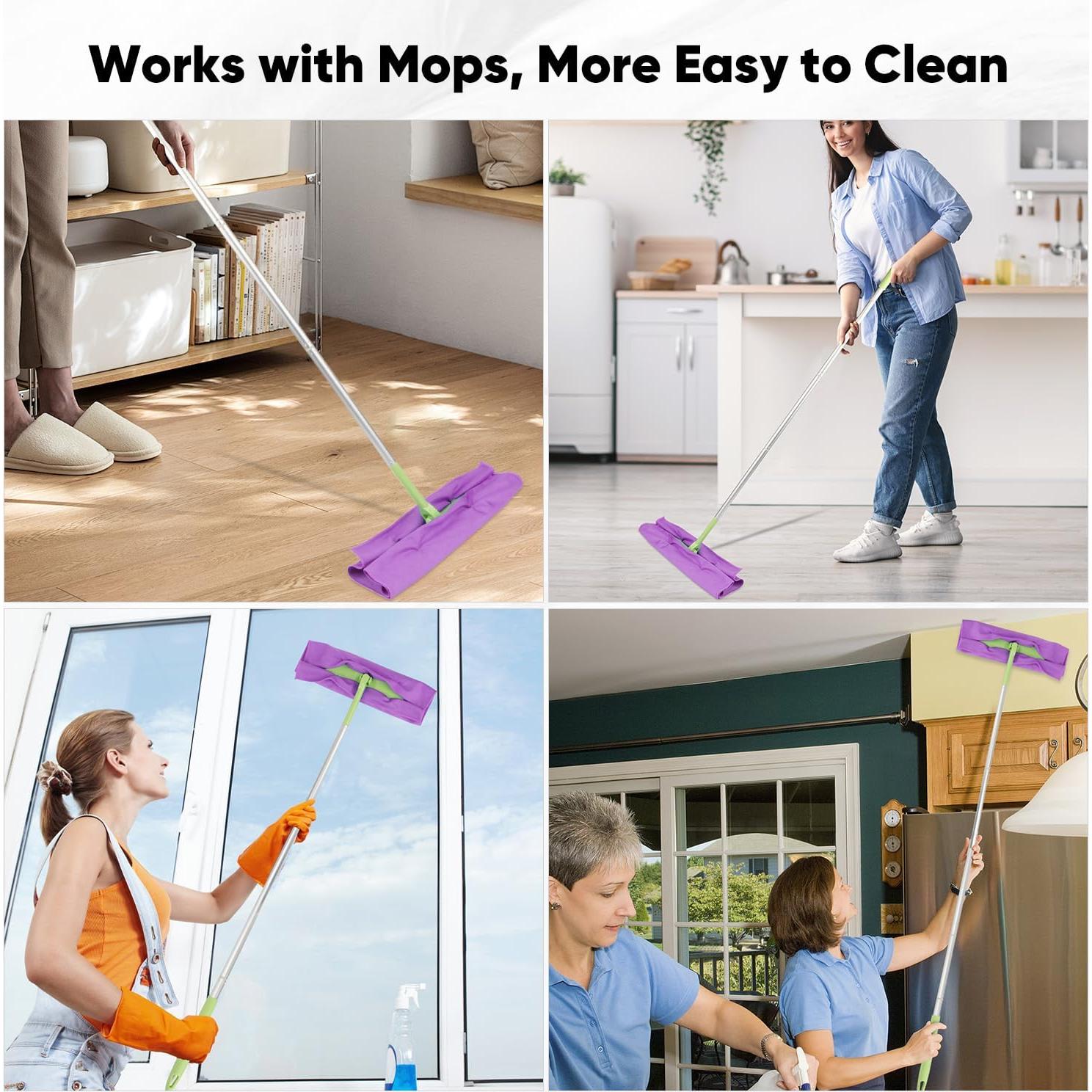 Paños de Limpieza Microfibra HOMEXCEL 6 Piezas 40x35 cm