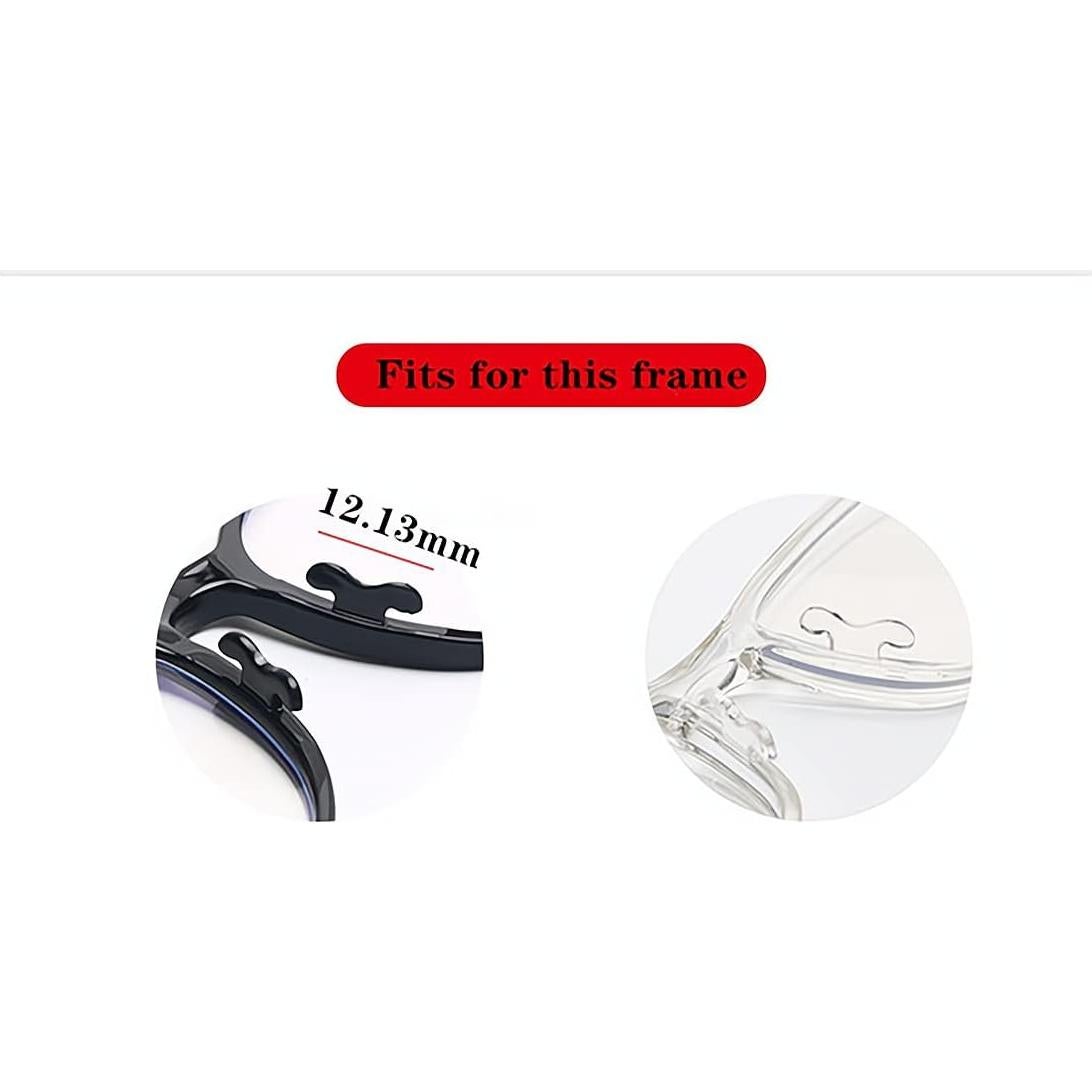 Almohadillas de nariz para gafas BEHLINE Silicona Niños