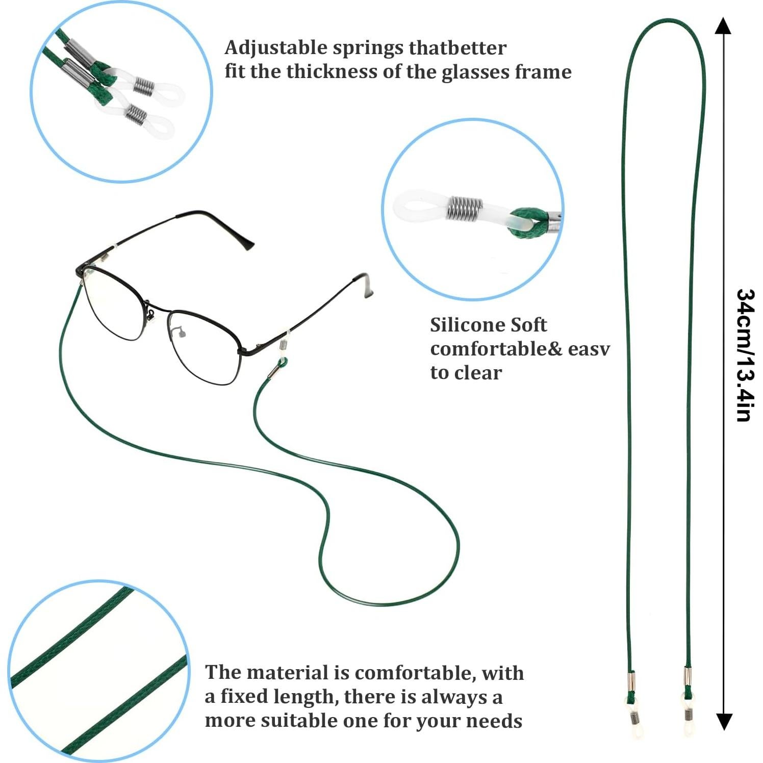 Soporte para Gafas de Sol 6 PCS Multicolor 34 cm