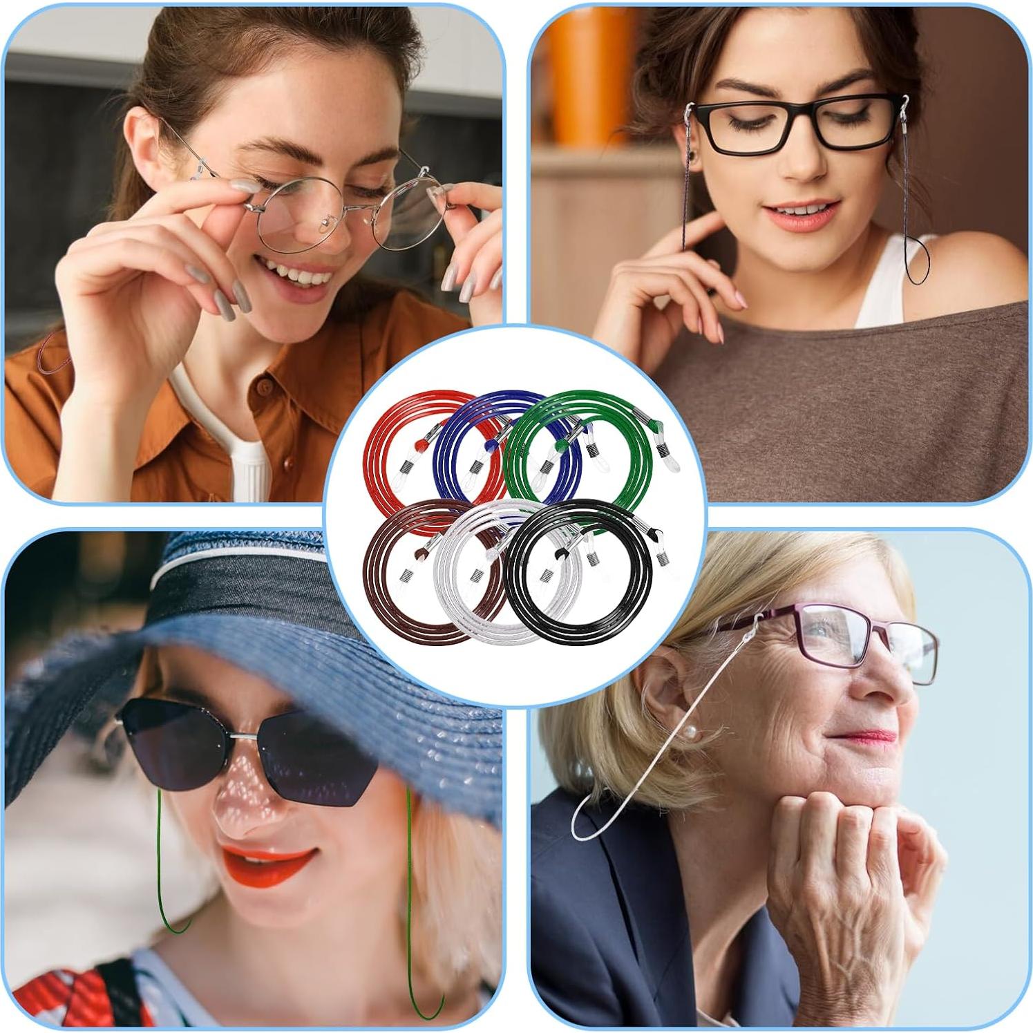 Soporte para Gafas de Sol 6 PCS Multicolor 34 cm