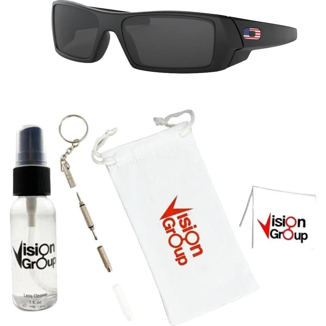 Gafas de sol Oakley Gascan OO9014 para hombres + Accesorios