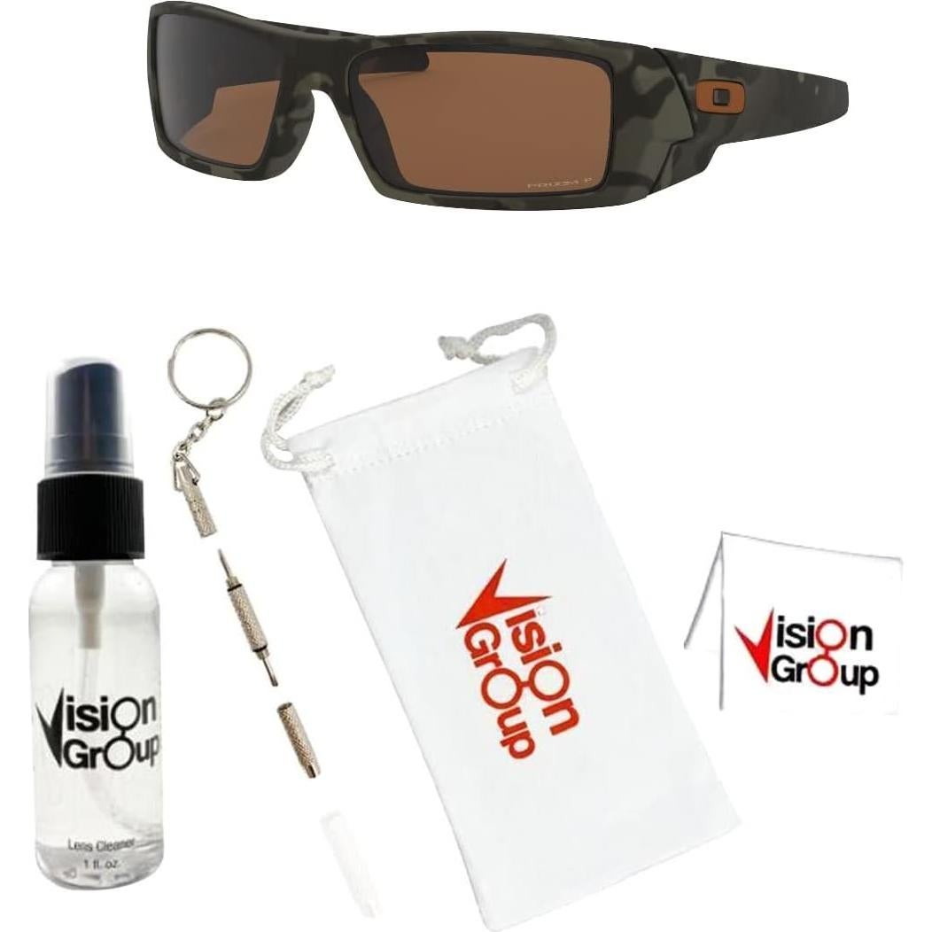 Gafas de sol Oakley Gascan OO9014 para hombres + Accesorios