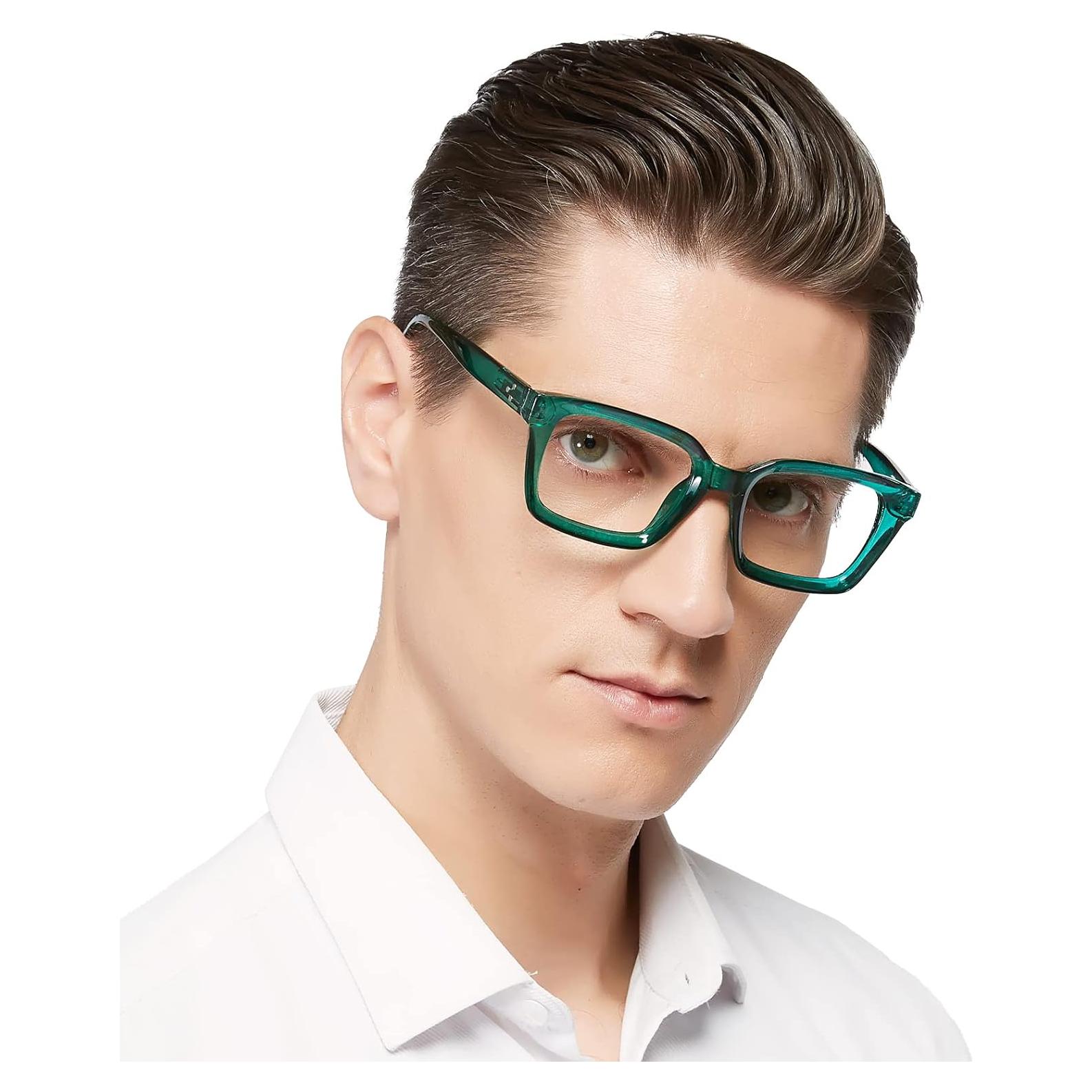 Gafas de Lectura Retro Cuadradas MARE AZZURO 3.0 Verde