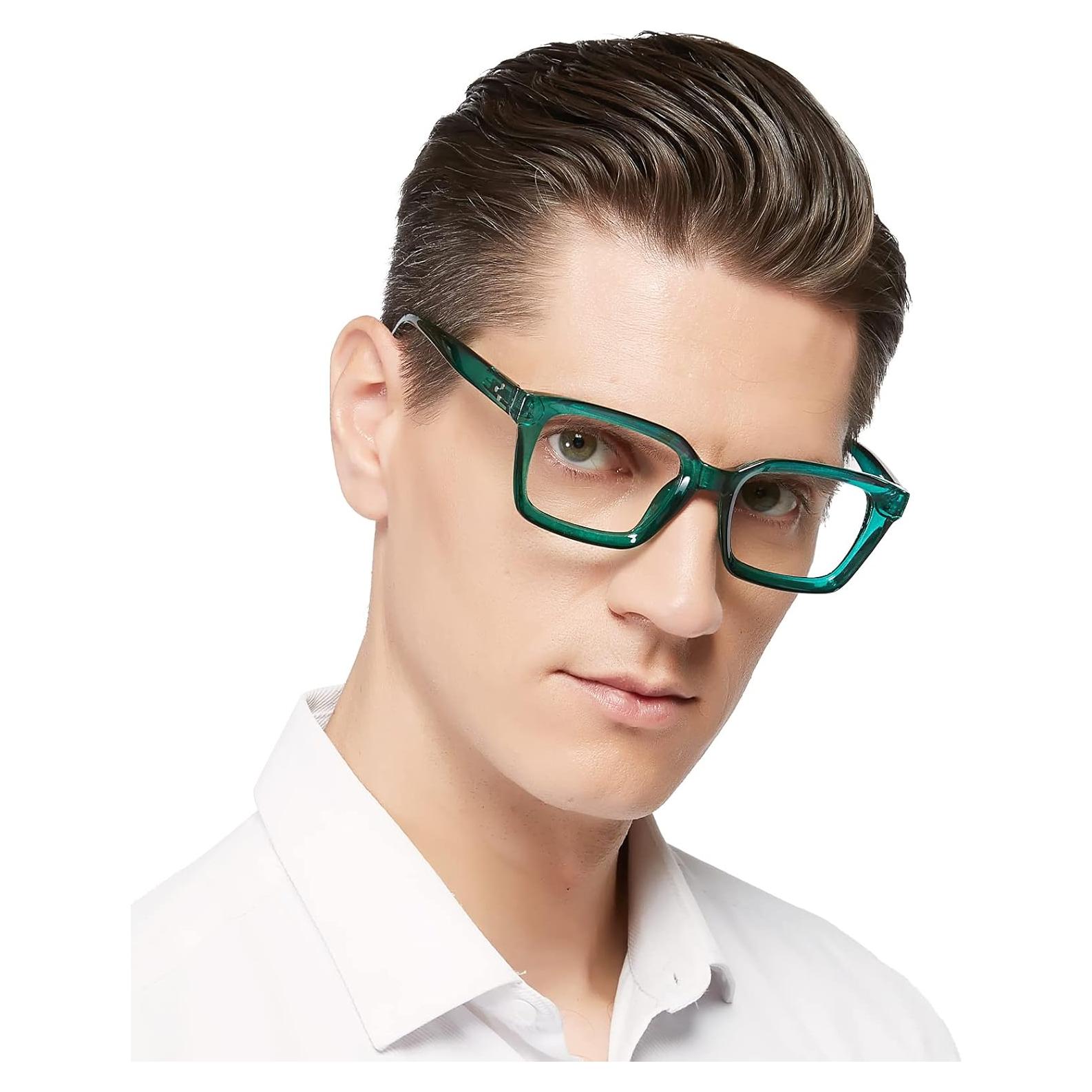 Gafas de Lectura Retro Cuadradas MARE AZZURO 4.0 Verde