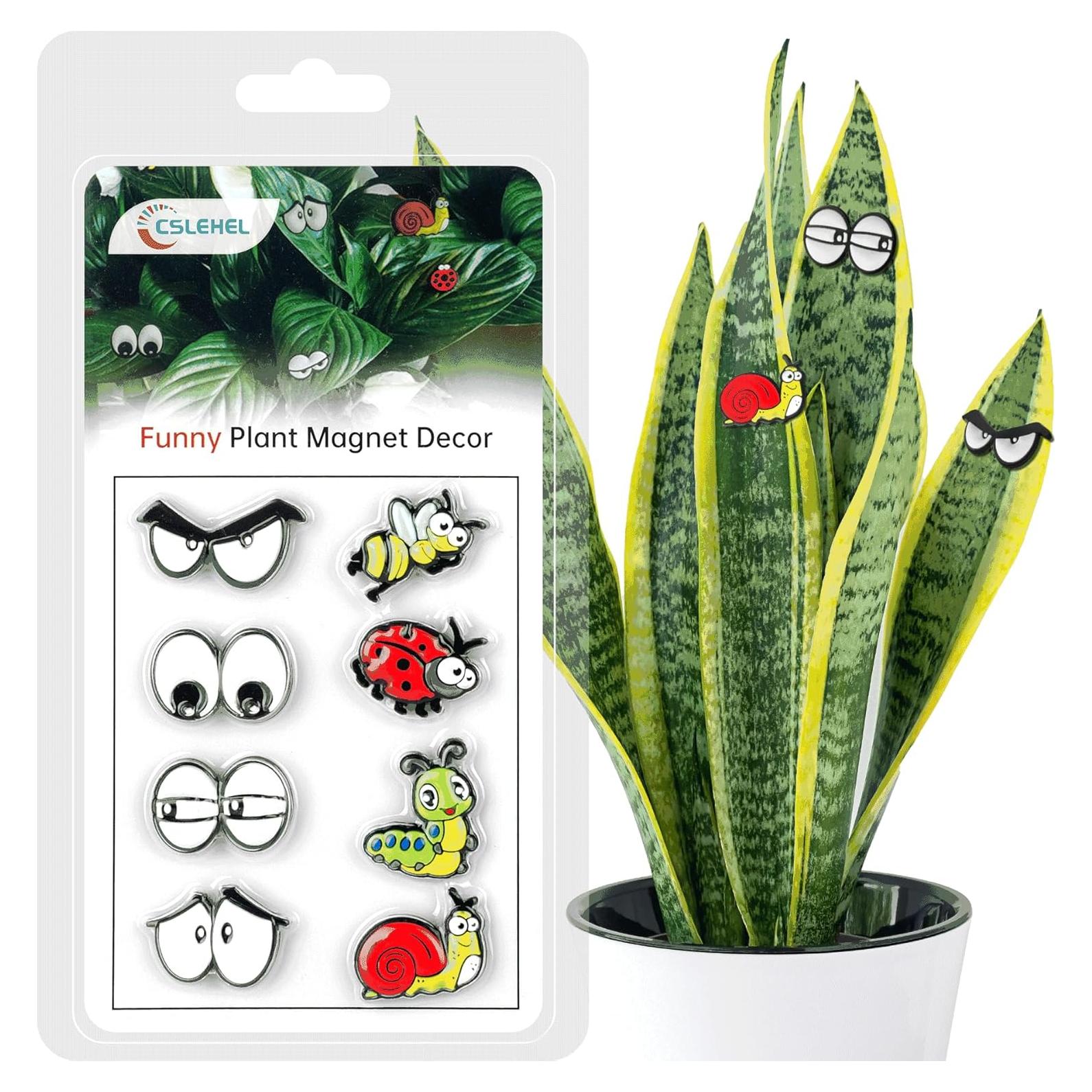 Ojos Magnéticos para Plantas Cslehel - 8 Piezas Divertidas