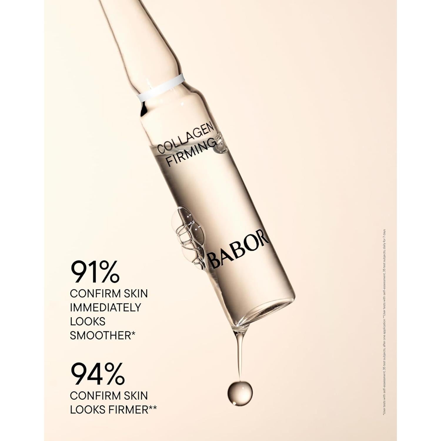 Ampollas de Colágeno Reafirmante BABOR - Suero Antienvejecimiento