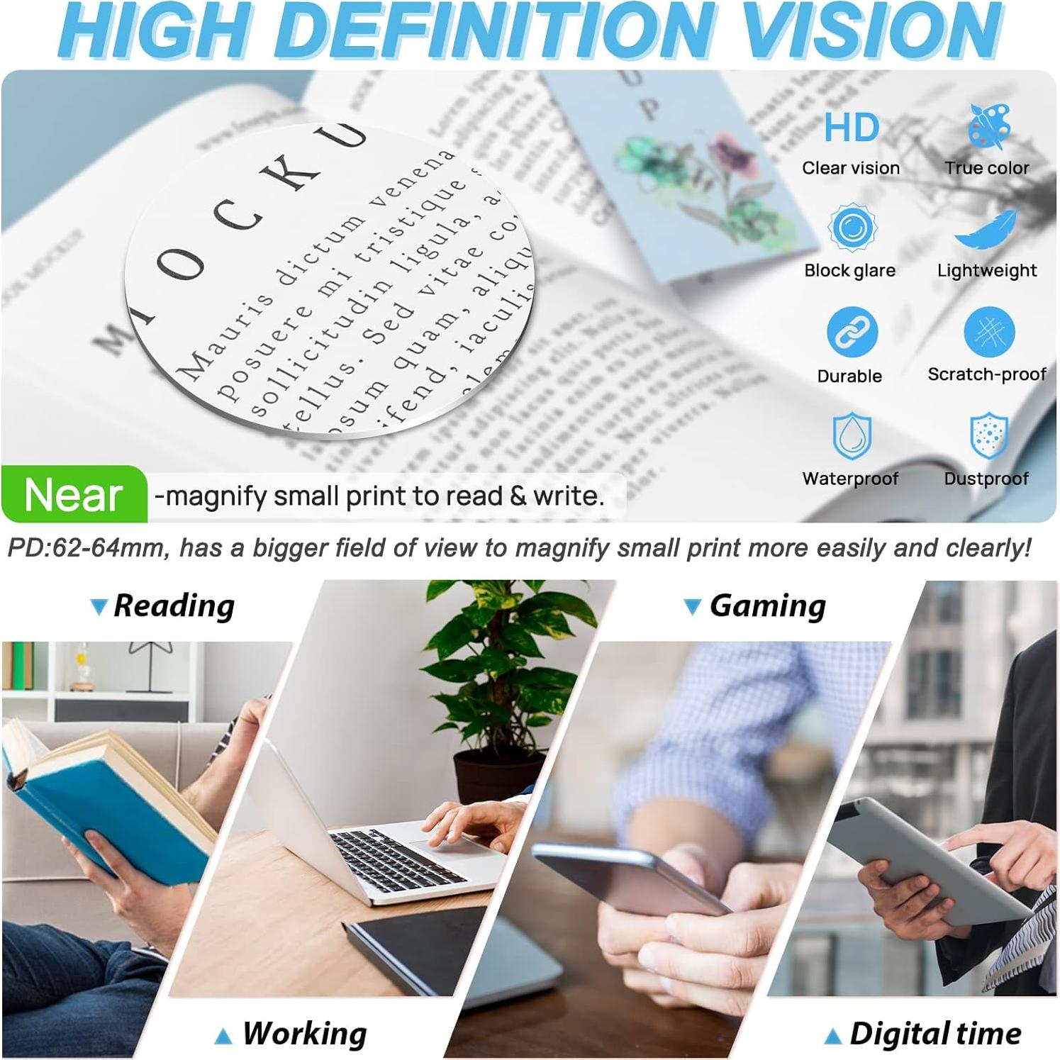 Gafas de Lectura Retro Cuadradas MARE AZZURO 6.0 Verde